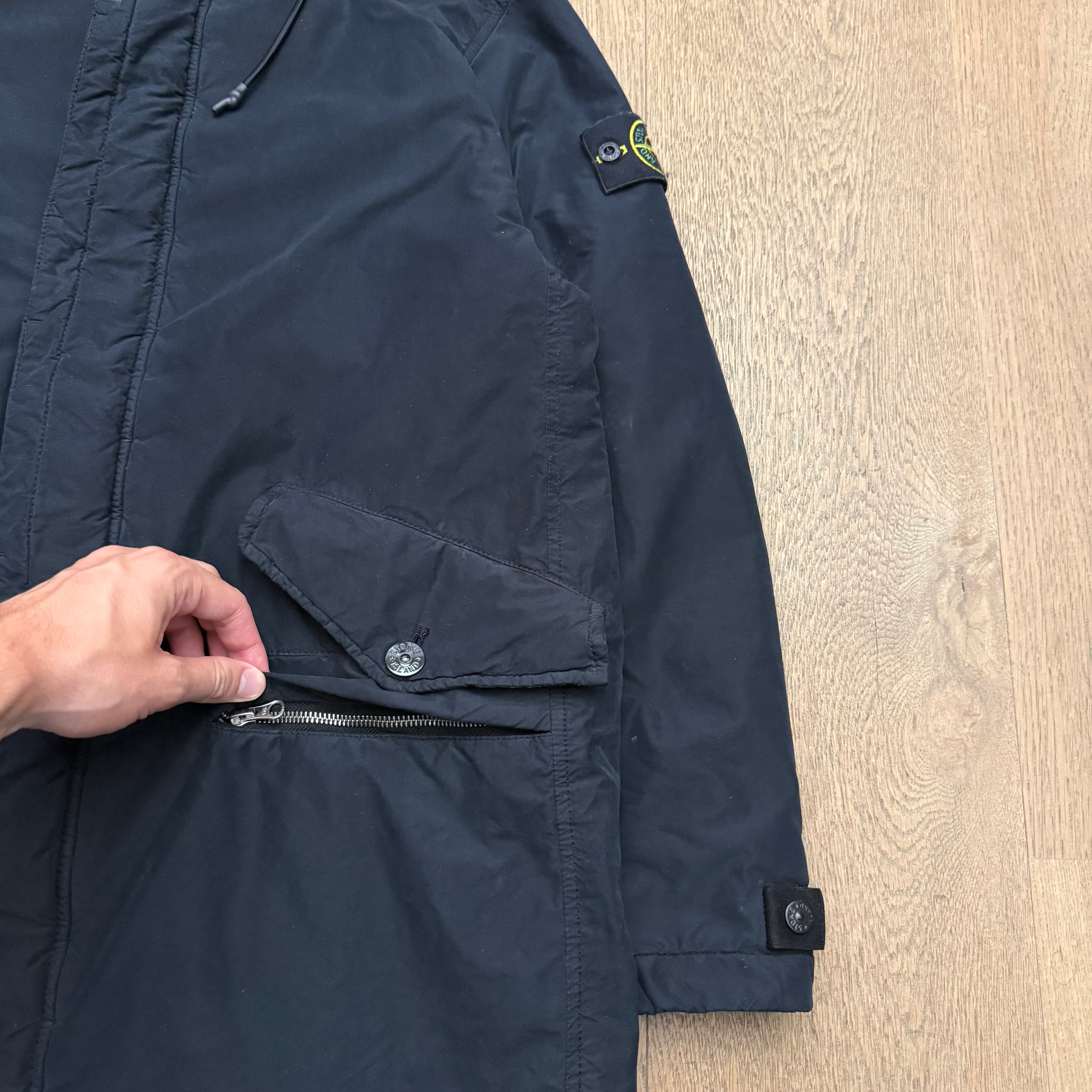 stone island David light micropyle parka