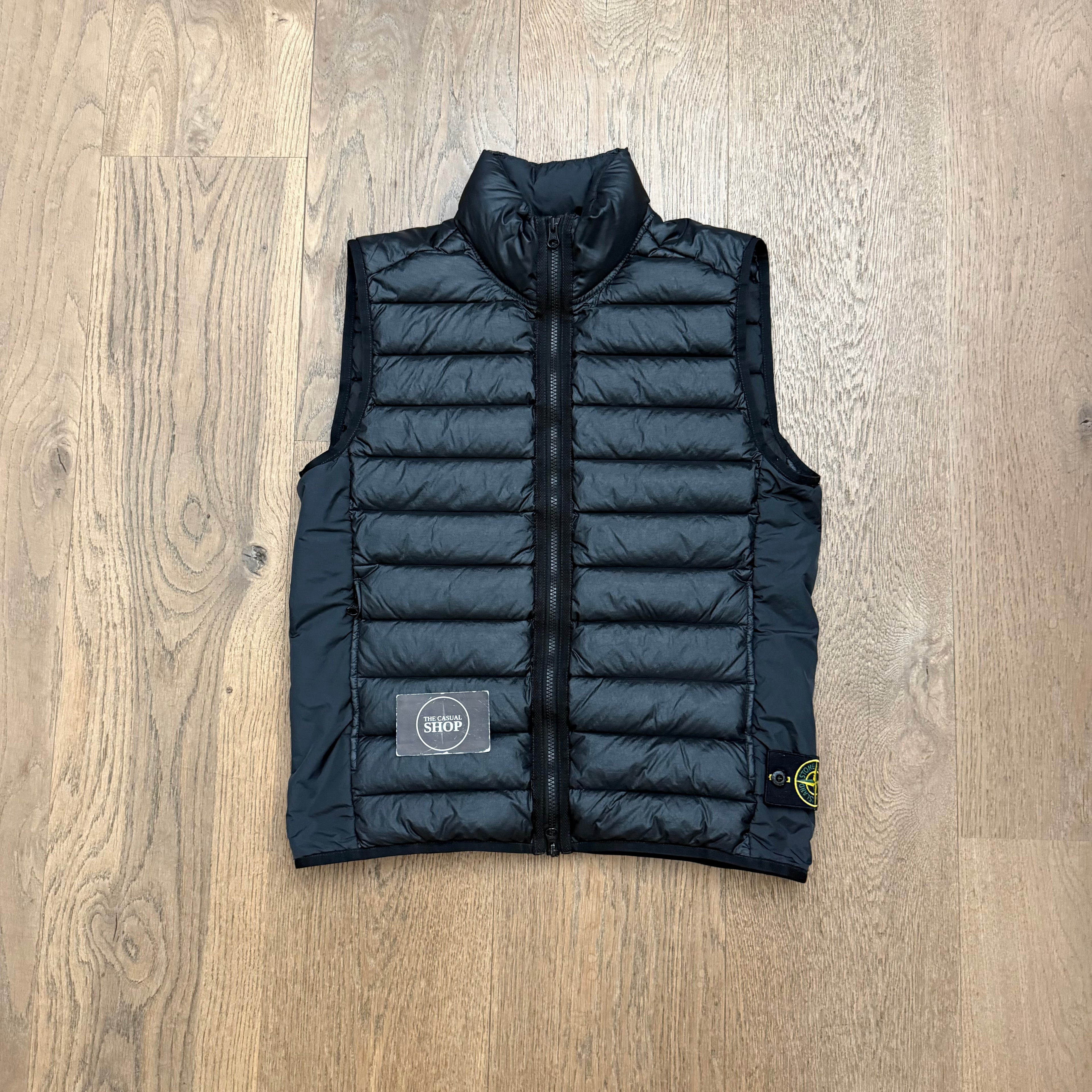 Stone Island Loom woven chambers R-nylon down-tc gilet - S