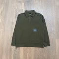 Stone Island 1/4 ghost zipped sweat - L