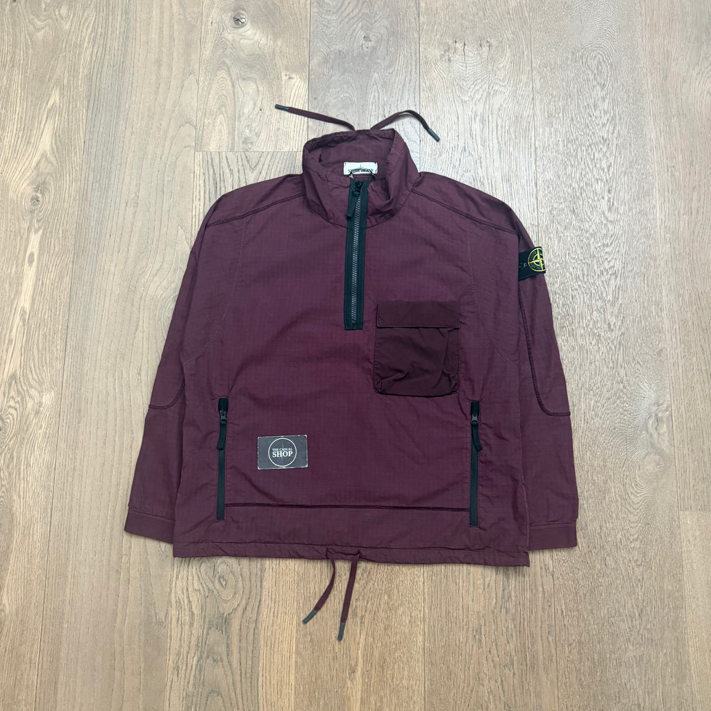 Stone Island Ripstop cotton smock - S