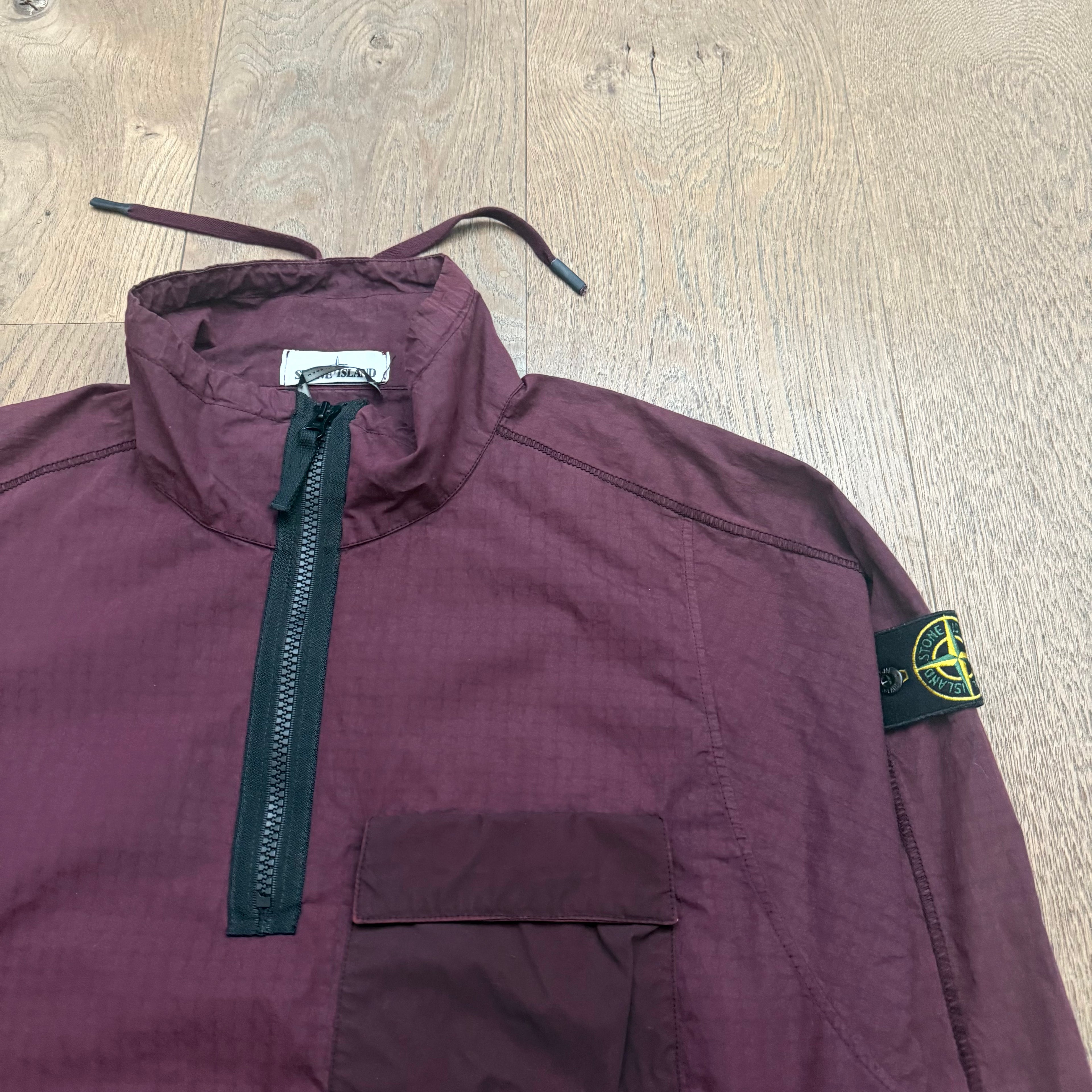 Stone Island Ripstop cotton smock - S