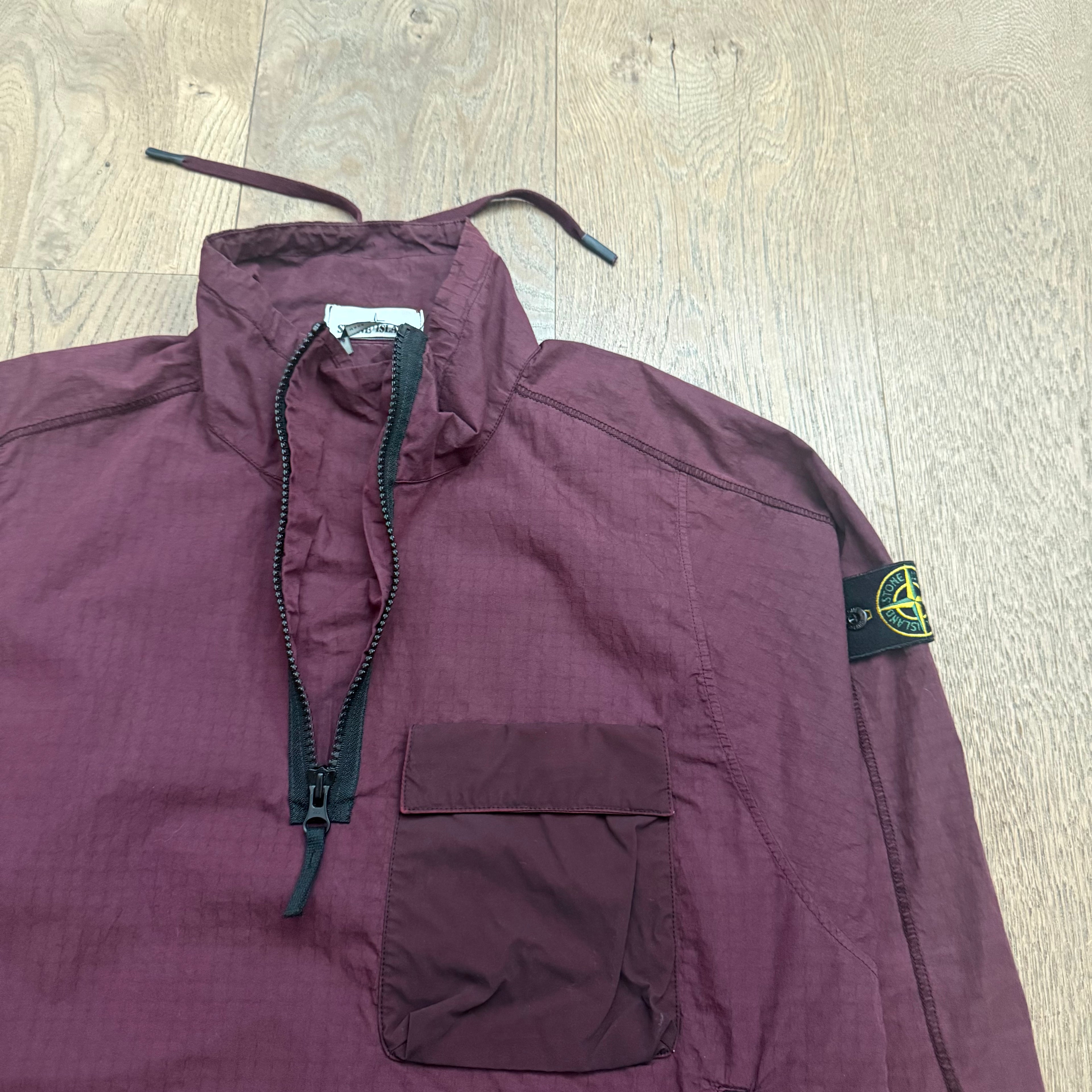 Stone Island Ripstop cotton smock - S