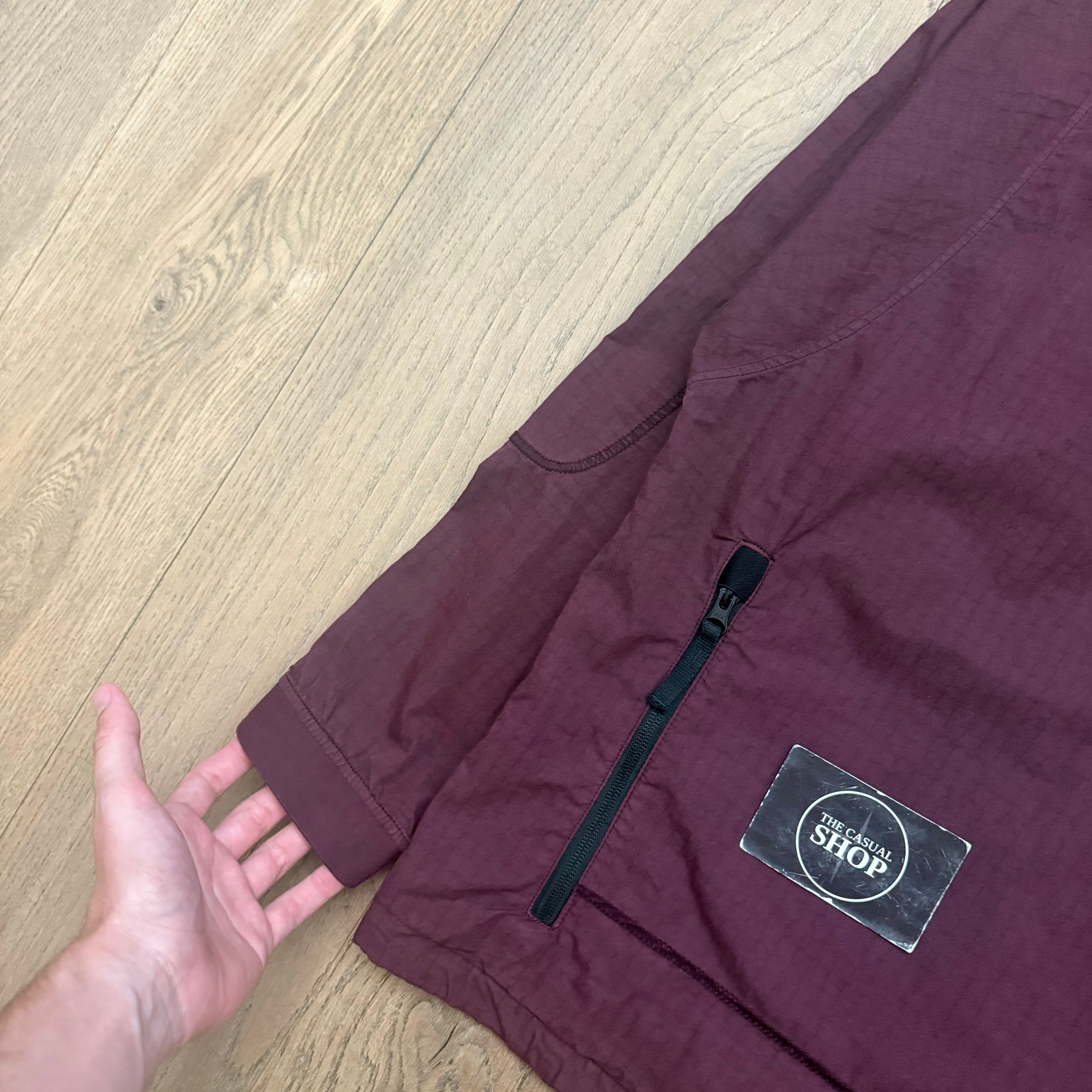 Stone Island Ripstop cotton smock - S