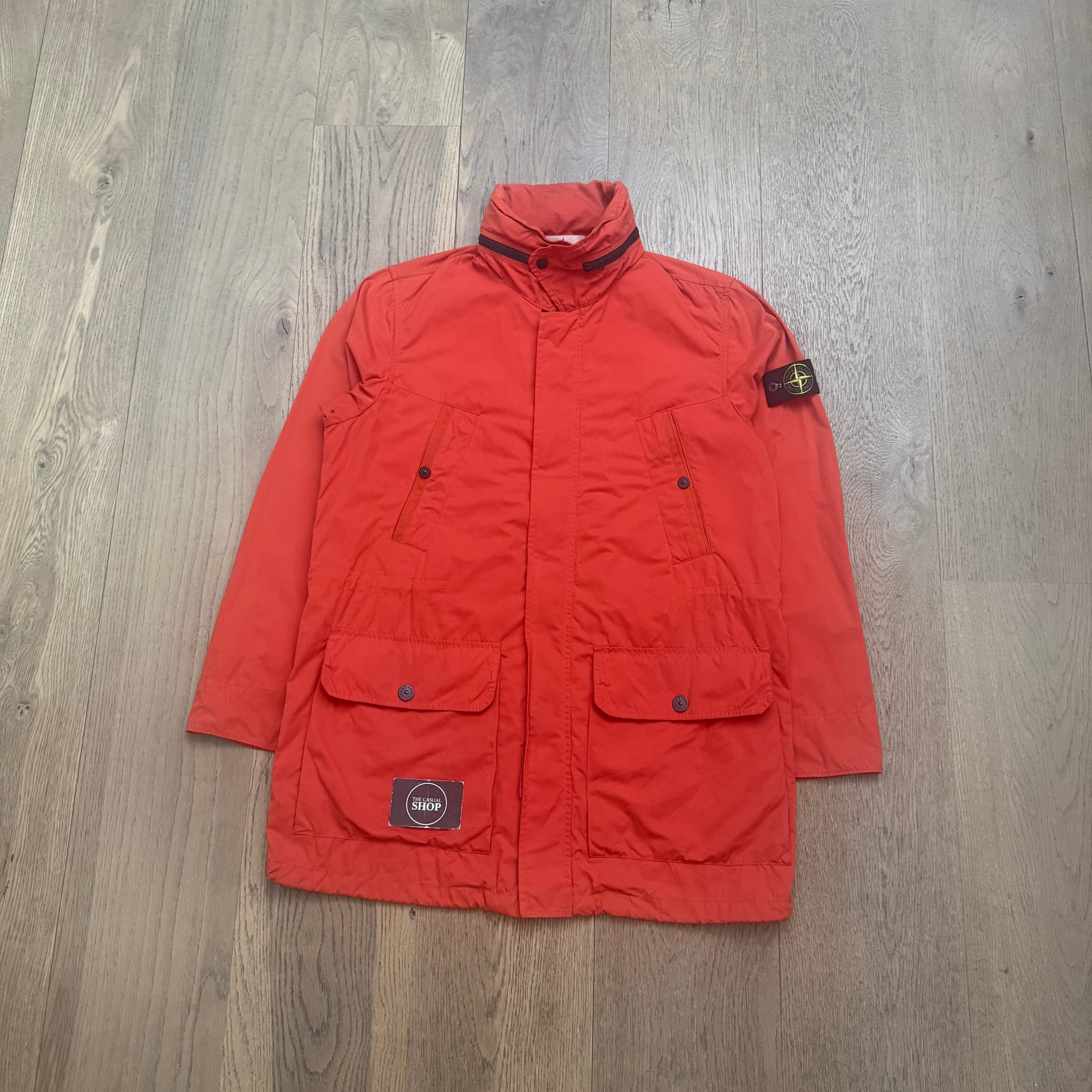 Stone Island David light-OVD mid length parka jacket - XL