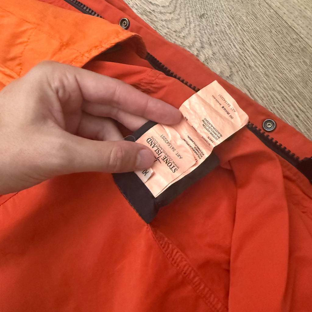 Stone Island David light-OVD mid length parka jacket - XL
