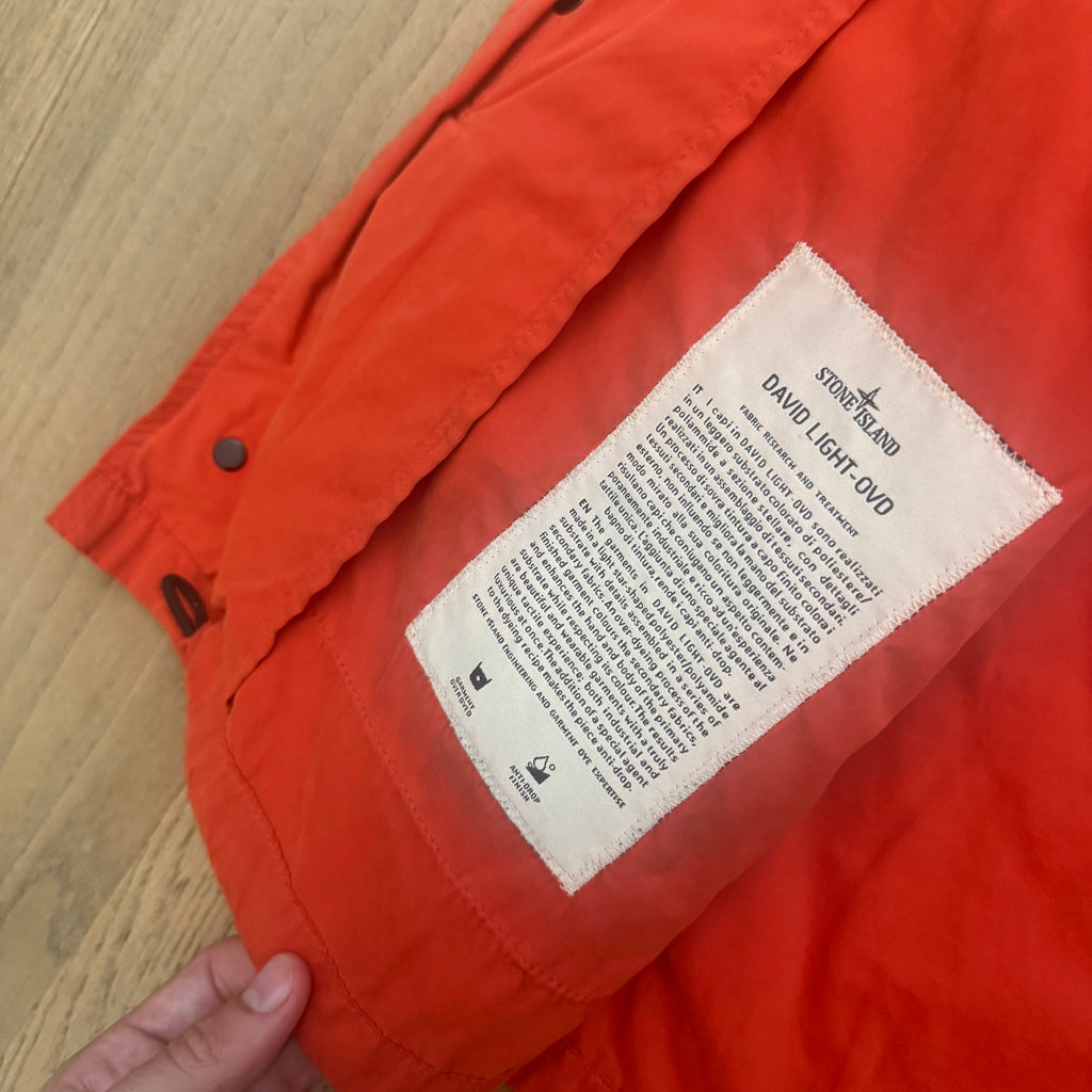 Stone Island David light-OVD mid length parka jacket - XL