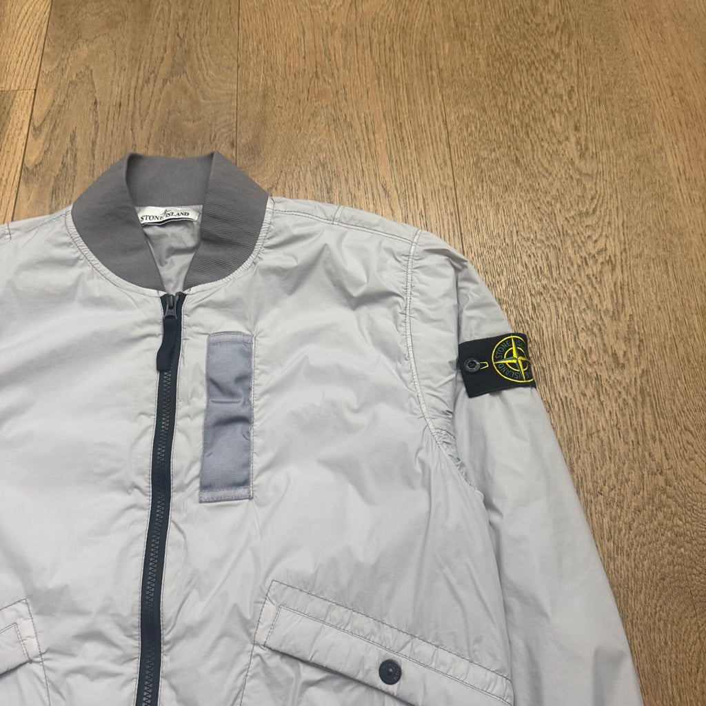 Stone Island Skin touch nylon-tc primaloft bomber jacket - S