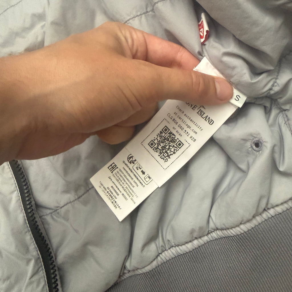 Stone Island Skin touch nylon-tc primaloft bomber jacket - S