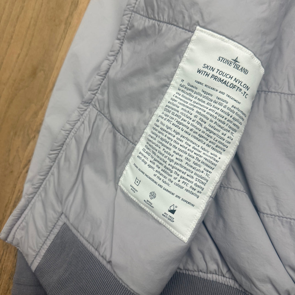 Stone Island Skin touch nylon-tc primaloft bomber jacket - S