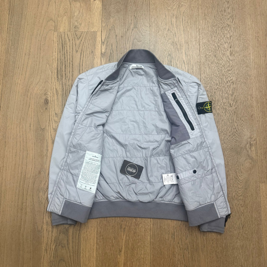 Stone Island Skin touch nylon-tc primaloft bomber jacket - S