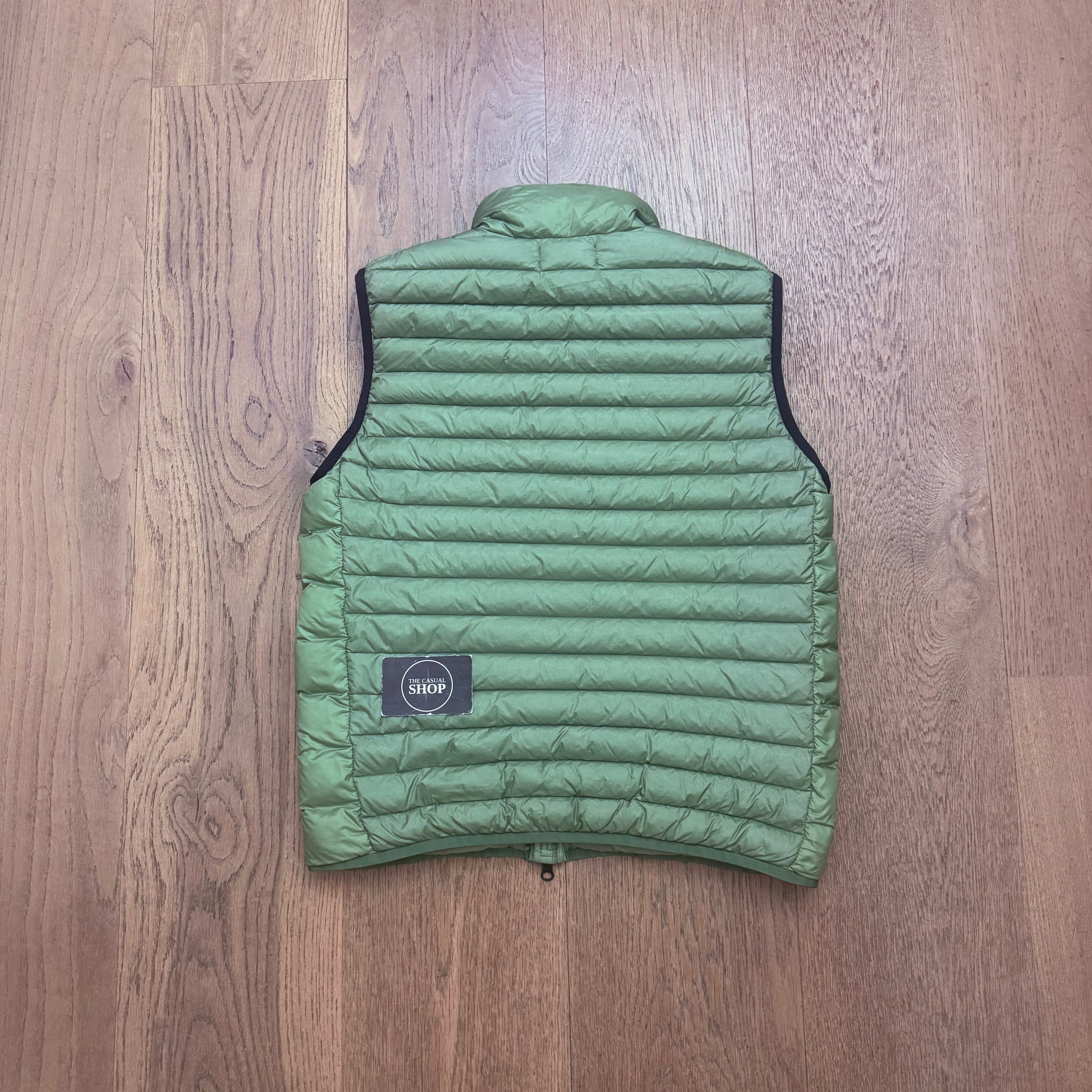 Stone Island Loom woven chambers R-nylon down-tc gilet - S