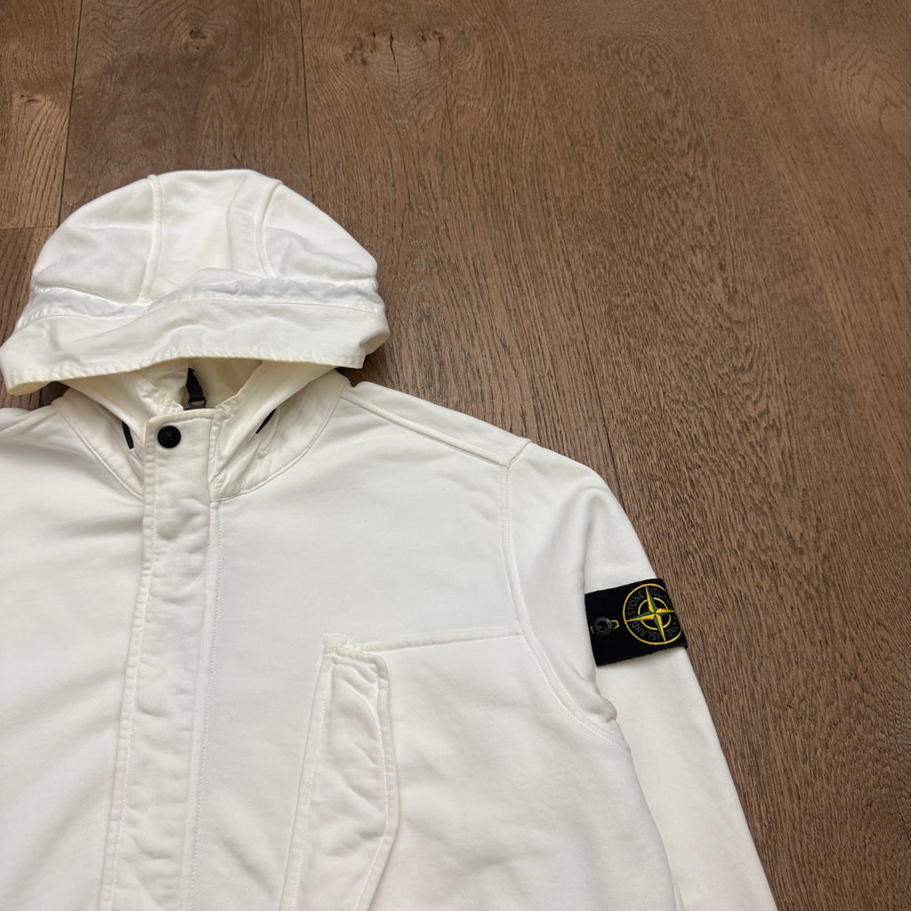 Stone Island 1/4 zipped hoodie - L
