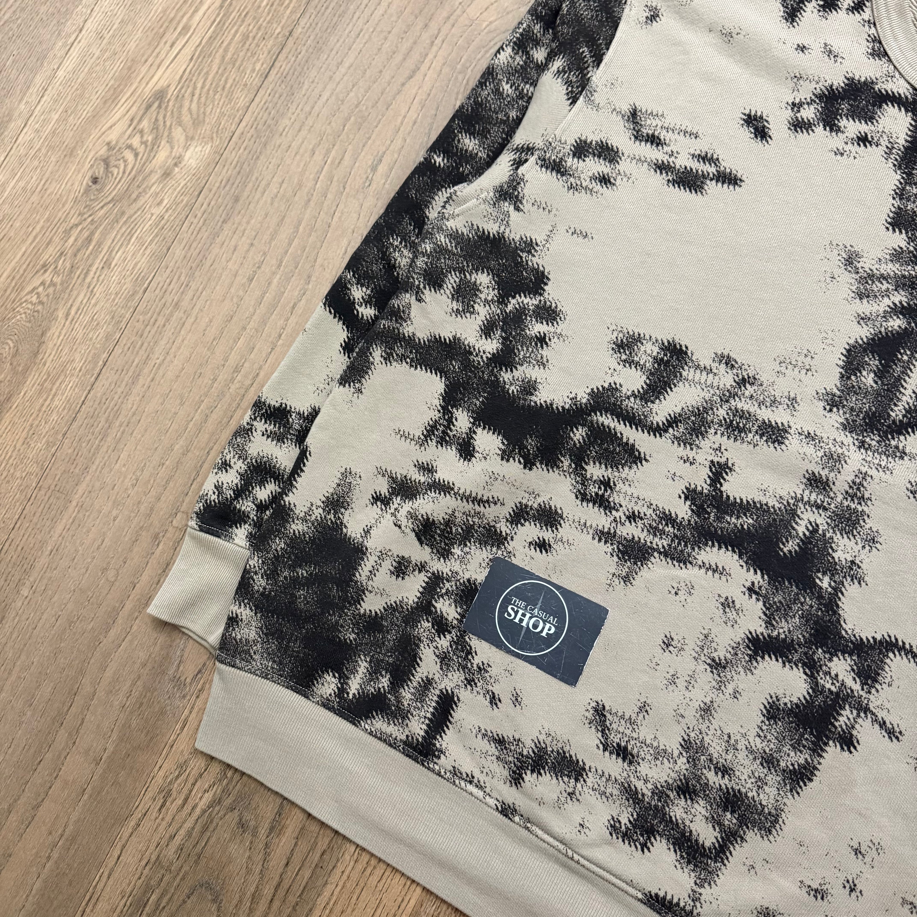 Stone Island Earth mapping camo sweat - XL