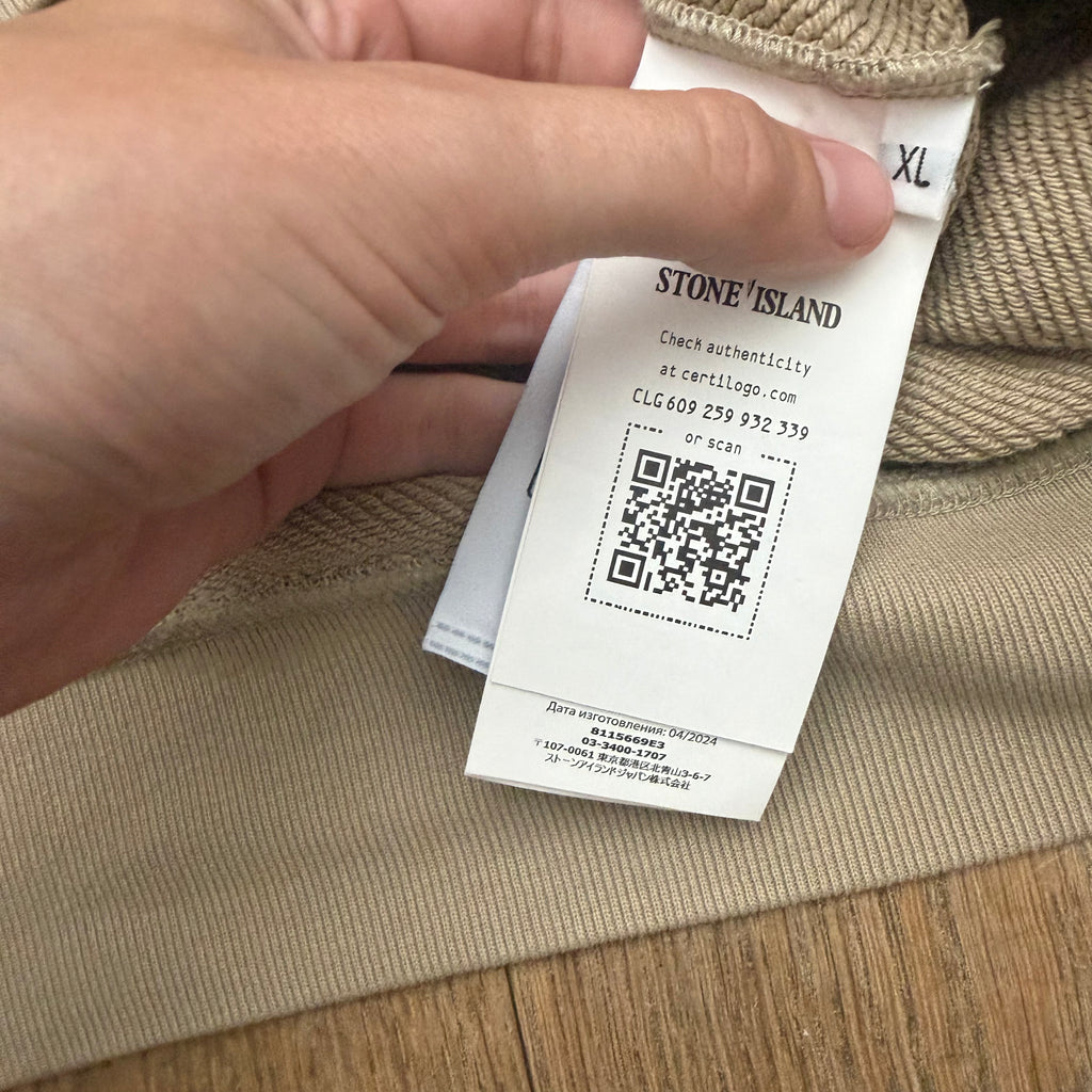Stone Island Earth mapping camo sweat - XL