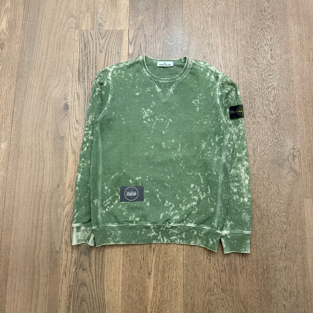 Stone Island Off-dyed treatment sweat - S