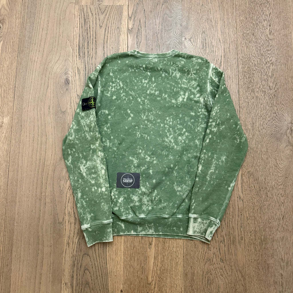 Stone Island Off-dyed treatment sweat - S