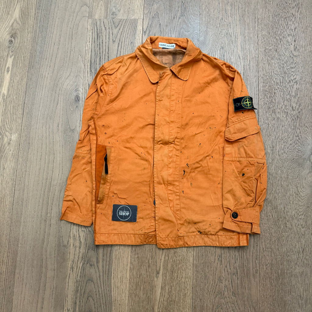 Stone Island raso gommata jacket - S