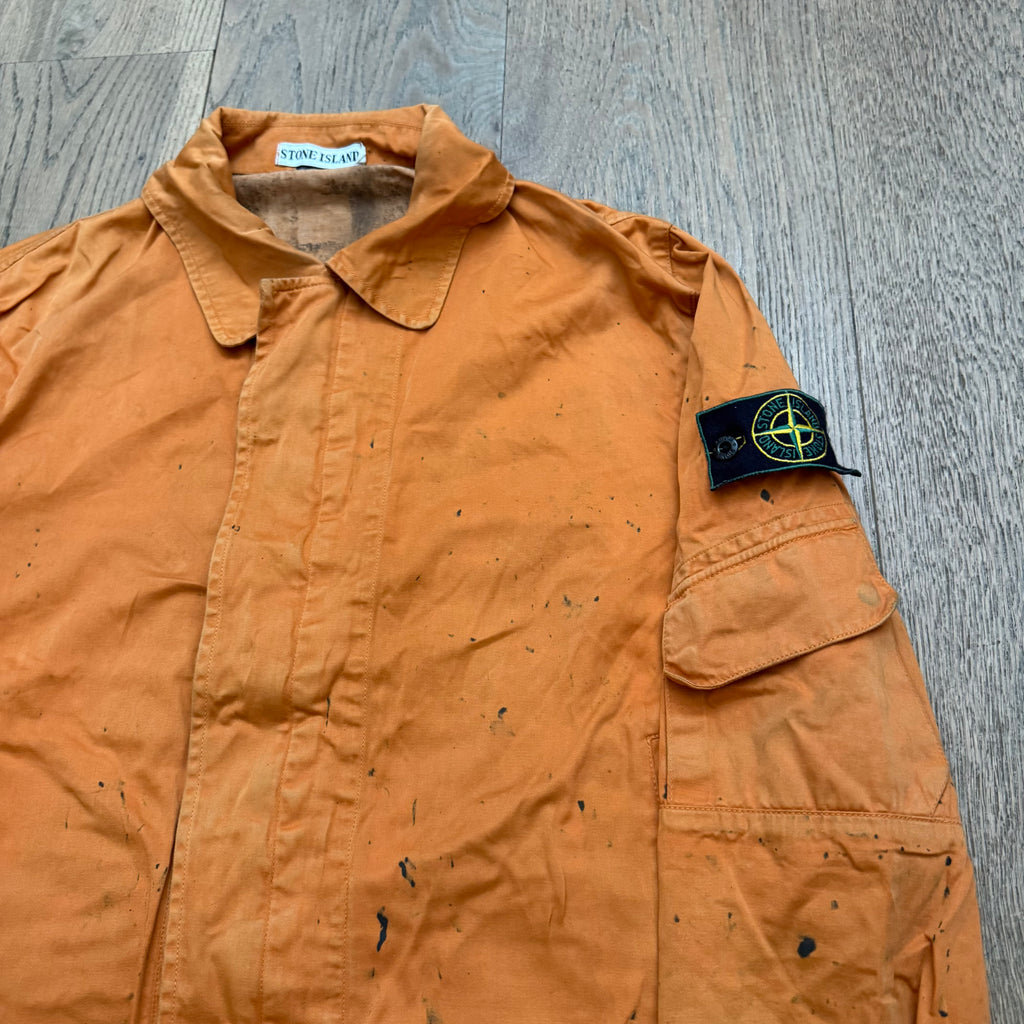 Stone Island raso gommata jacket - S