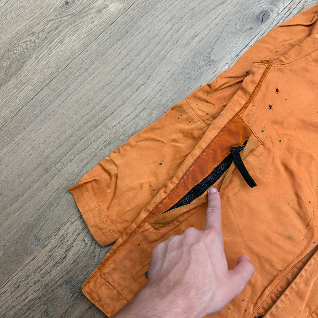 Stone Island raso gommata jacket - S