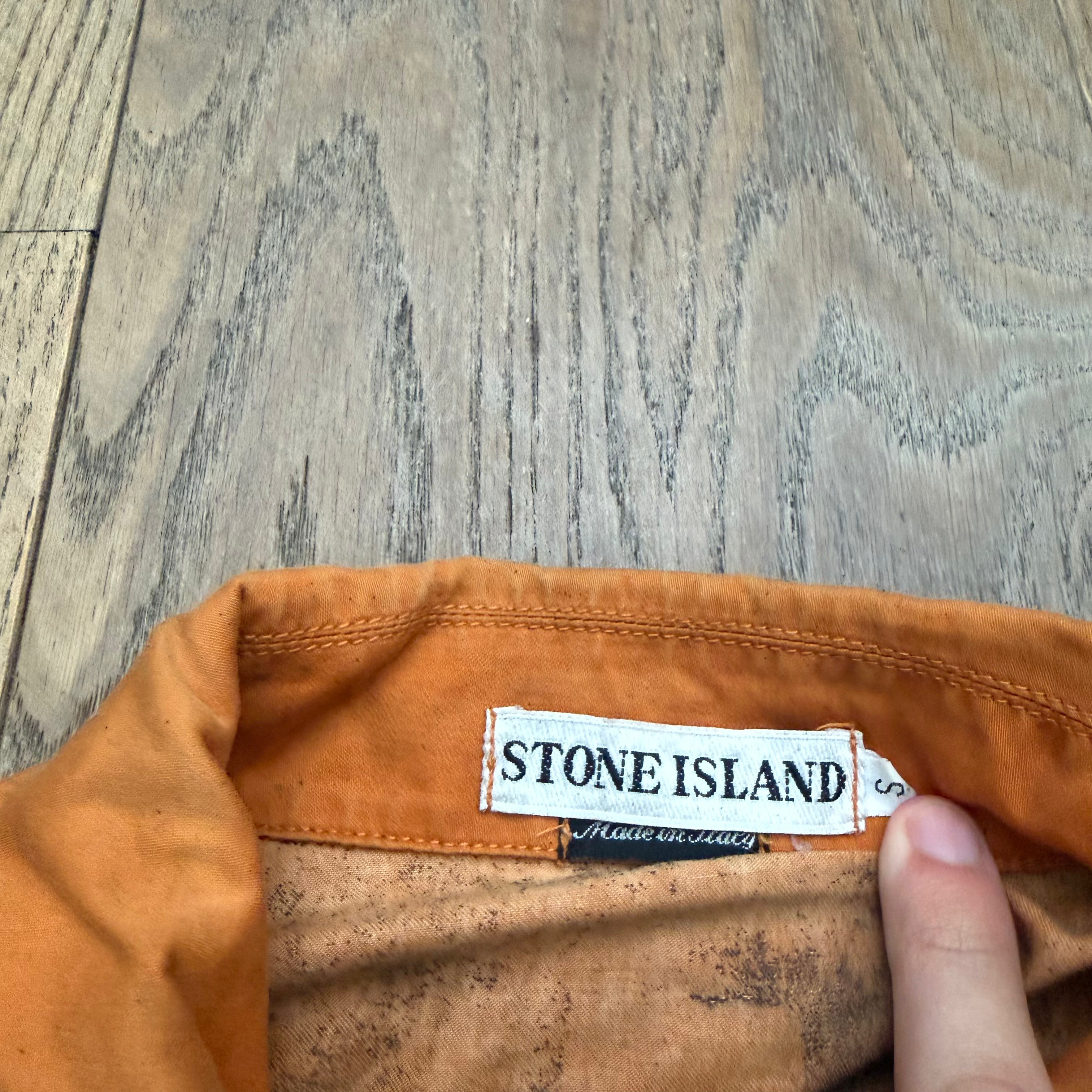 Stone Island raso gommata jacket - S