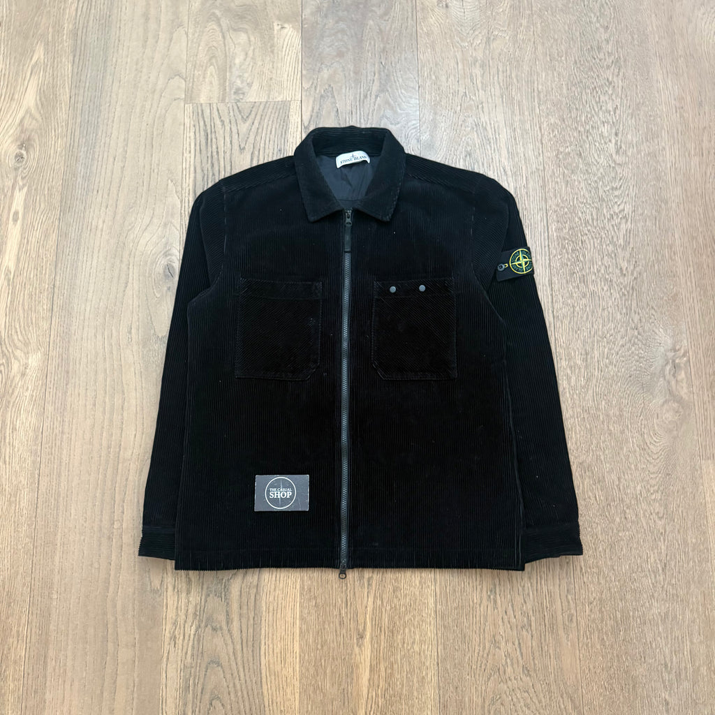 Stone Island Corduroy zipped overshirt - M