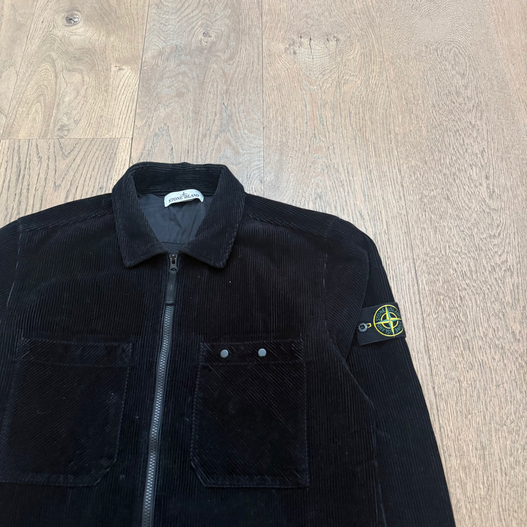 Stone Island Corduroy zipped overshirt - M