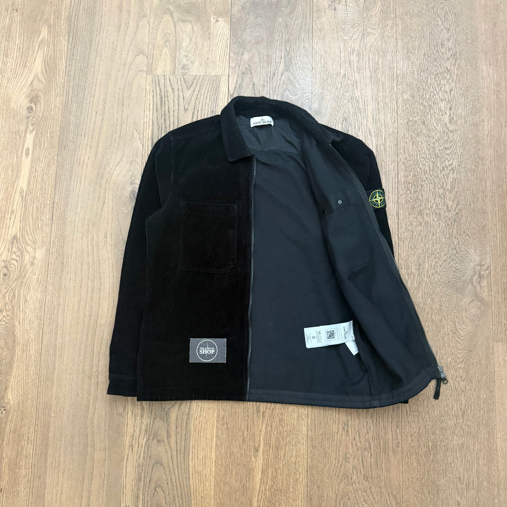 Stone Island Corduroy zipped overshirt - M