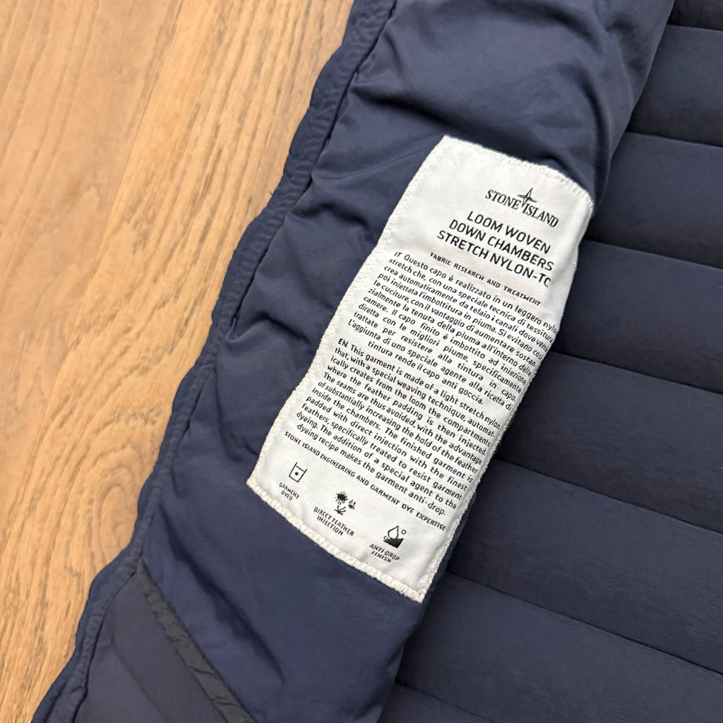 Stone Island Loom woven chambers R-nylon down-tc gilet - L