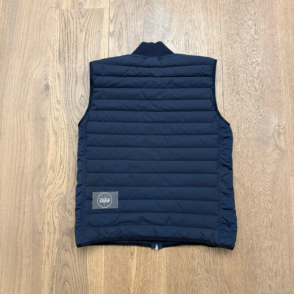Stone Island Loom woven chambers R-nylon down-tc gilet - L