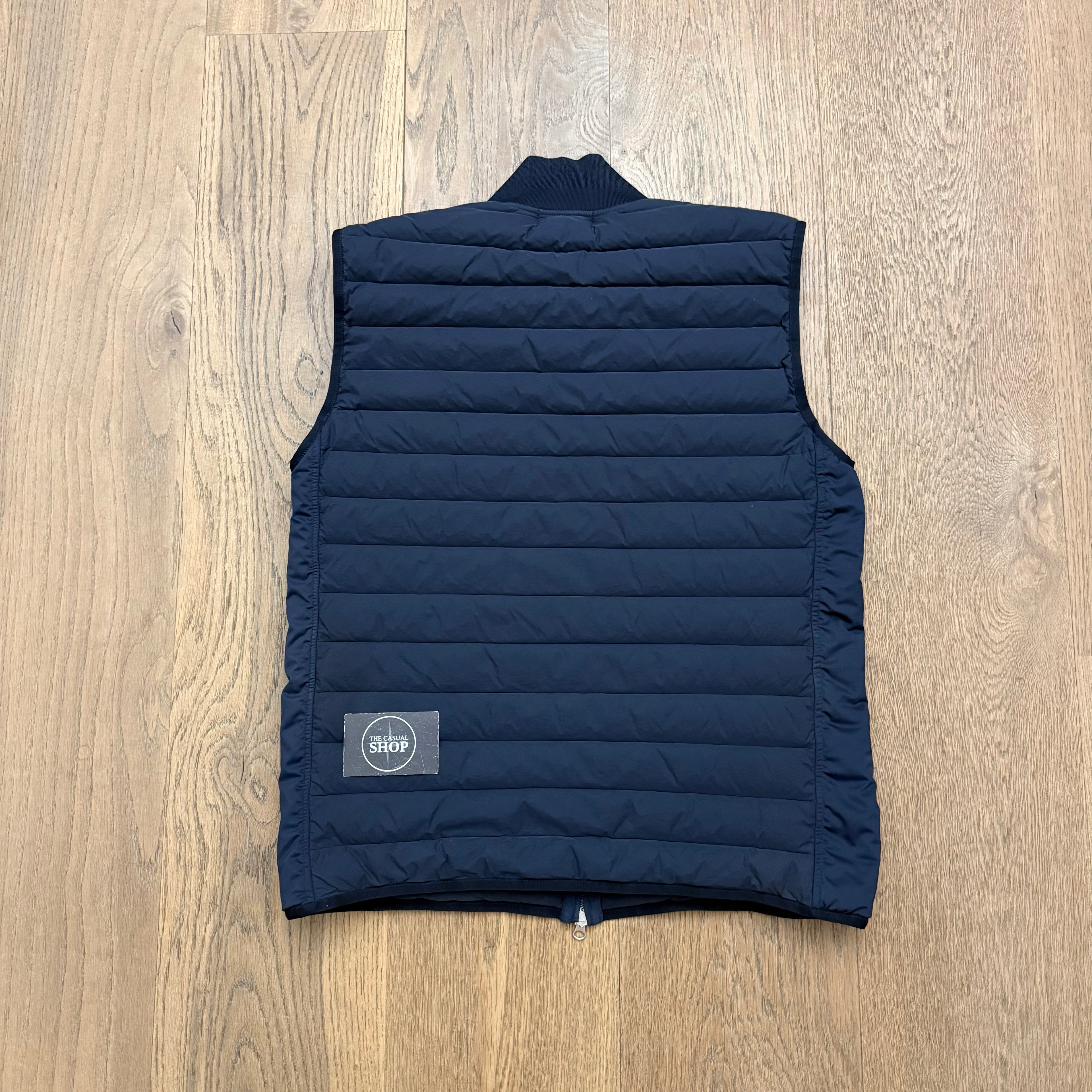 Stone Island Loom woven chambers R-nylon down-tc gilet - L