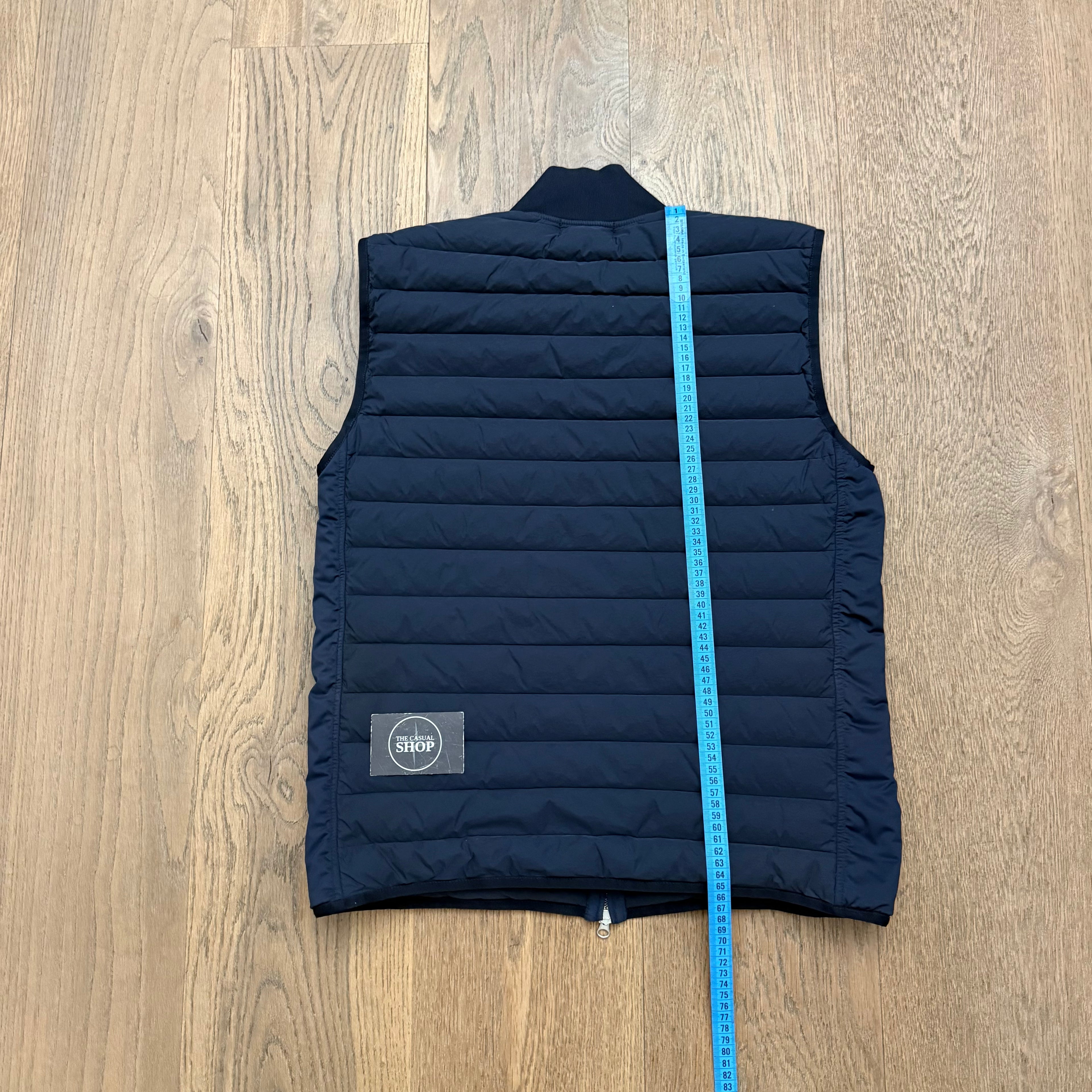 Stone Island Loom woven chambers R-nylon down-tc gilet - L