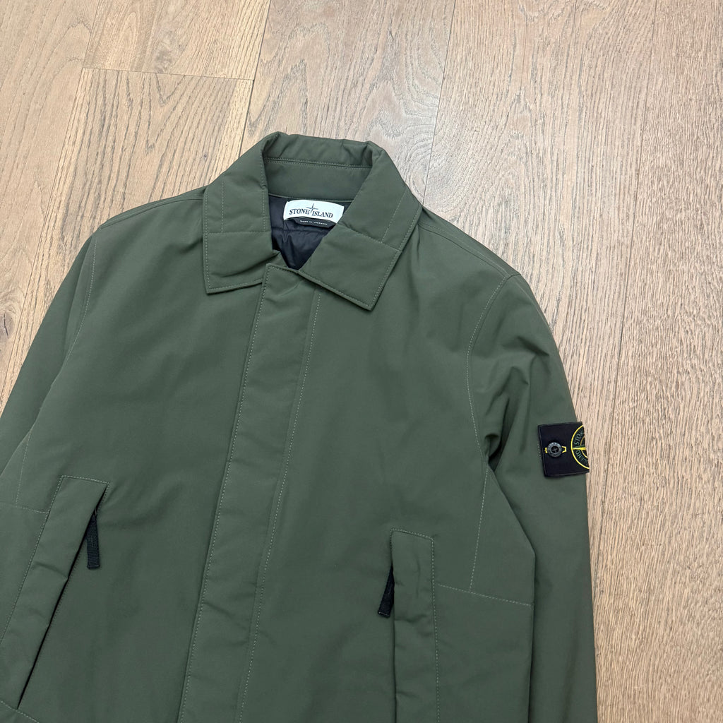 Stone Island Soft shell-R primaloft mid length parka - M