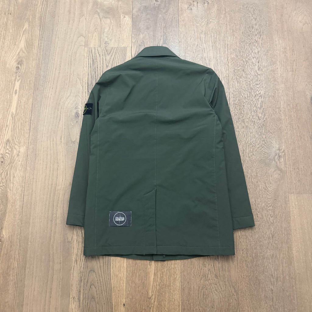 Stone Island Soft shell-R primaloft mid length parka - M