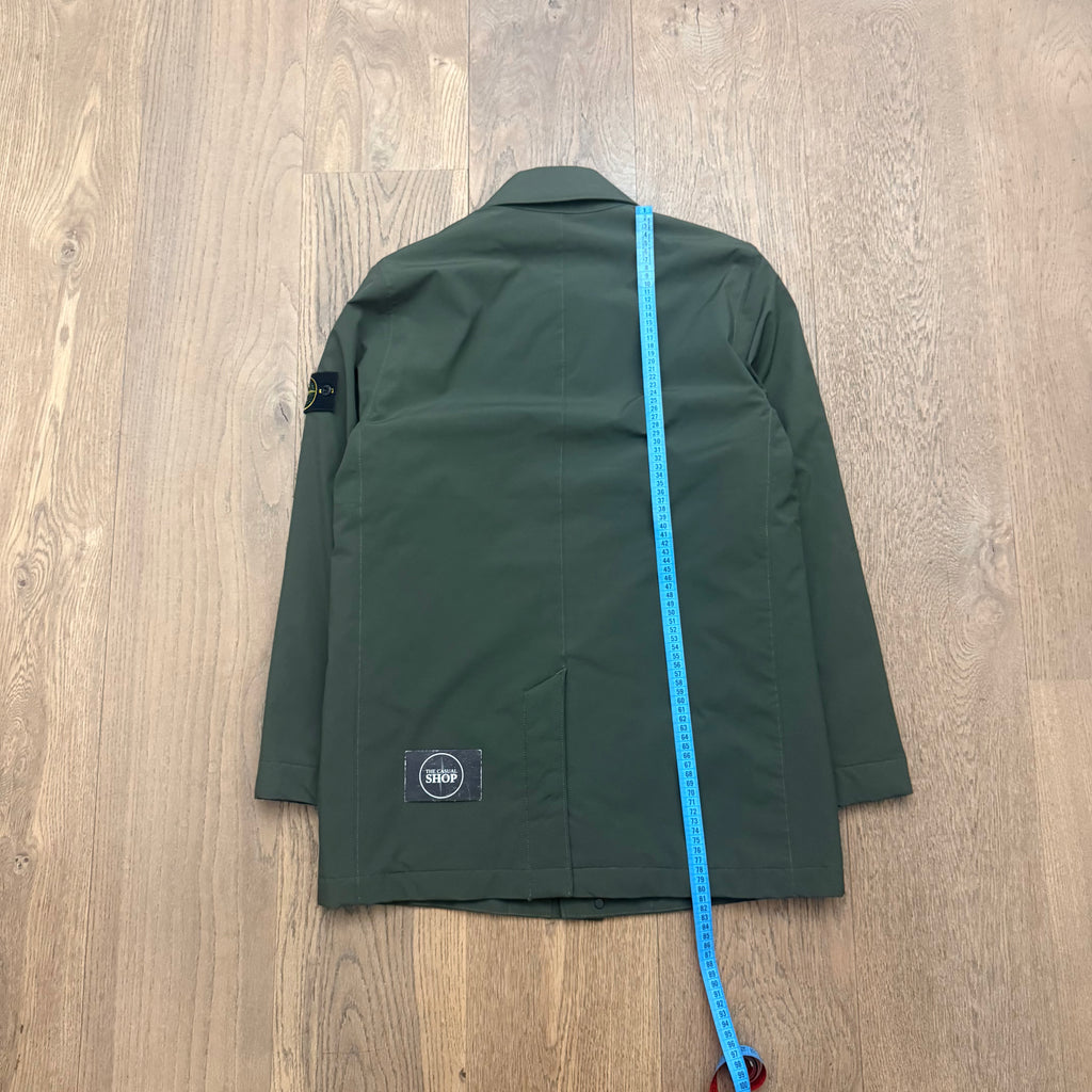 Stone Island Soft shell-R primaloft mid length parka - M