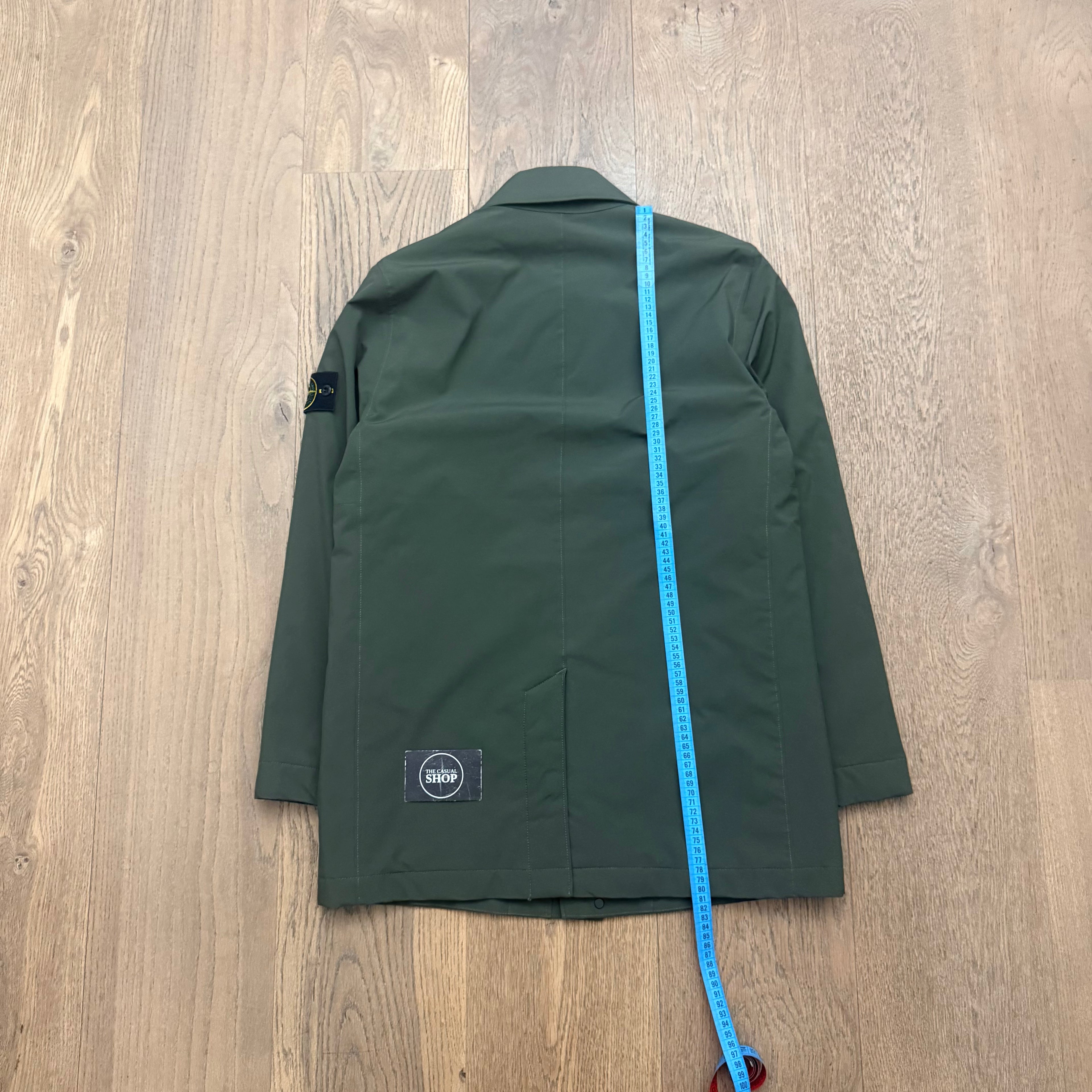 Stone Island Soft shell-R primaloft mid length parka - M