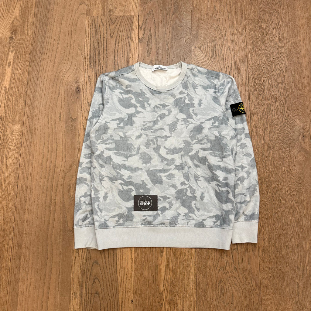Stone Island Big loom camo sweat - M