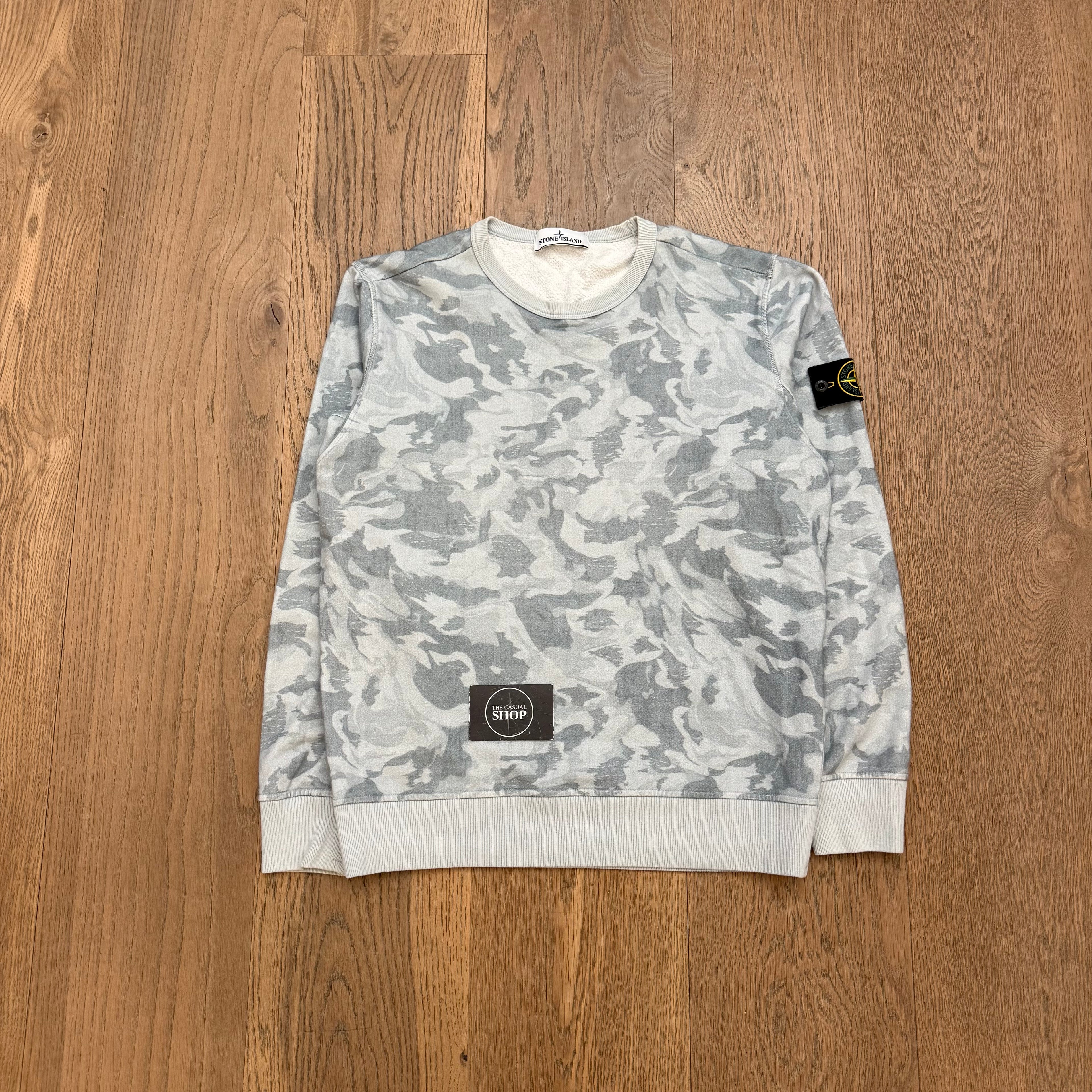 Stone Island Big loom camo sweat - M