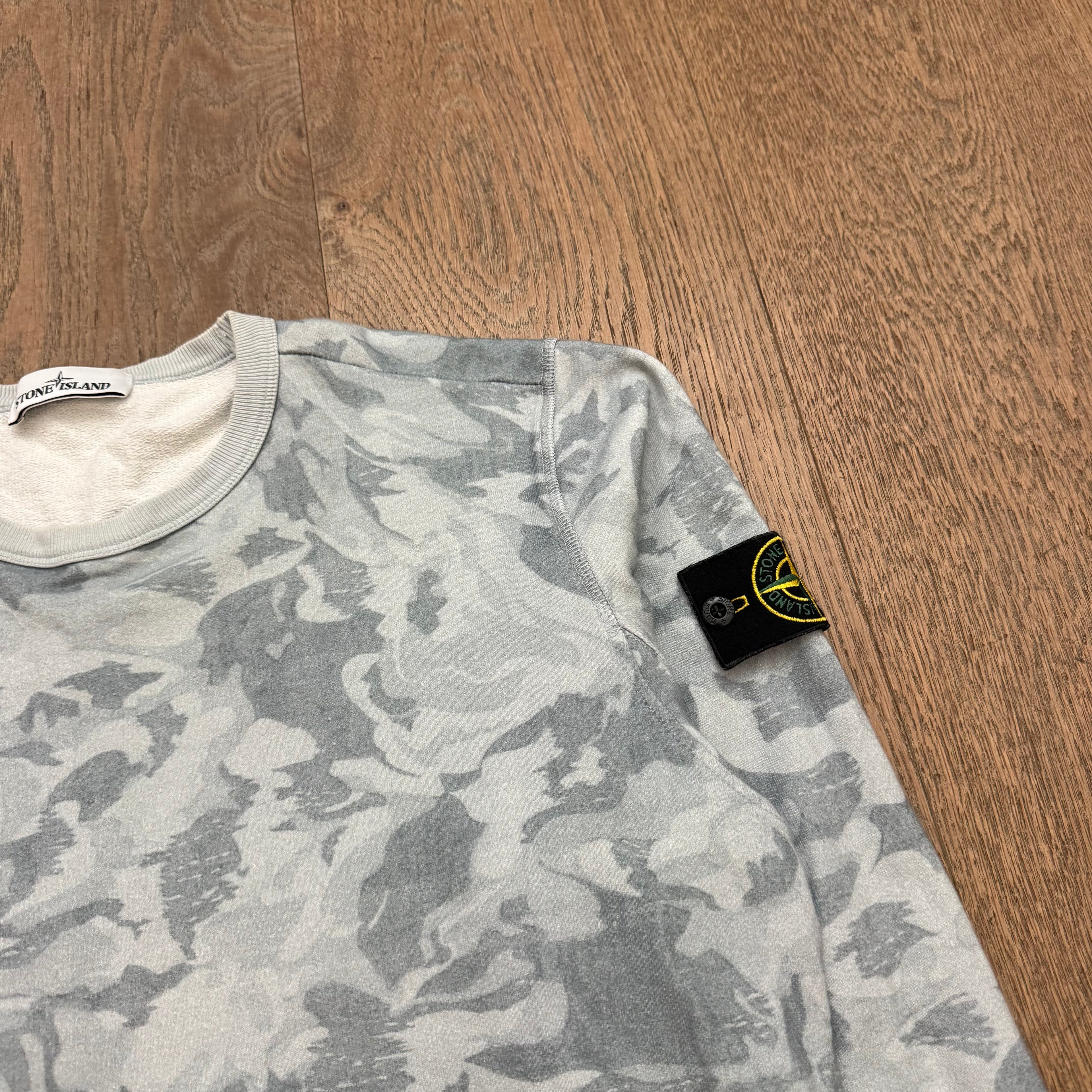 Stone Island Big loom camo sweat - M
