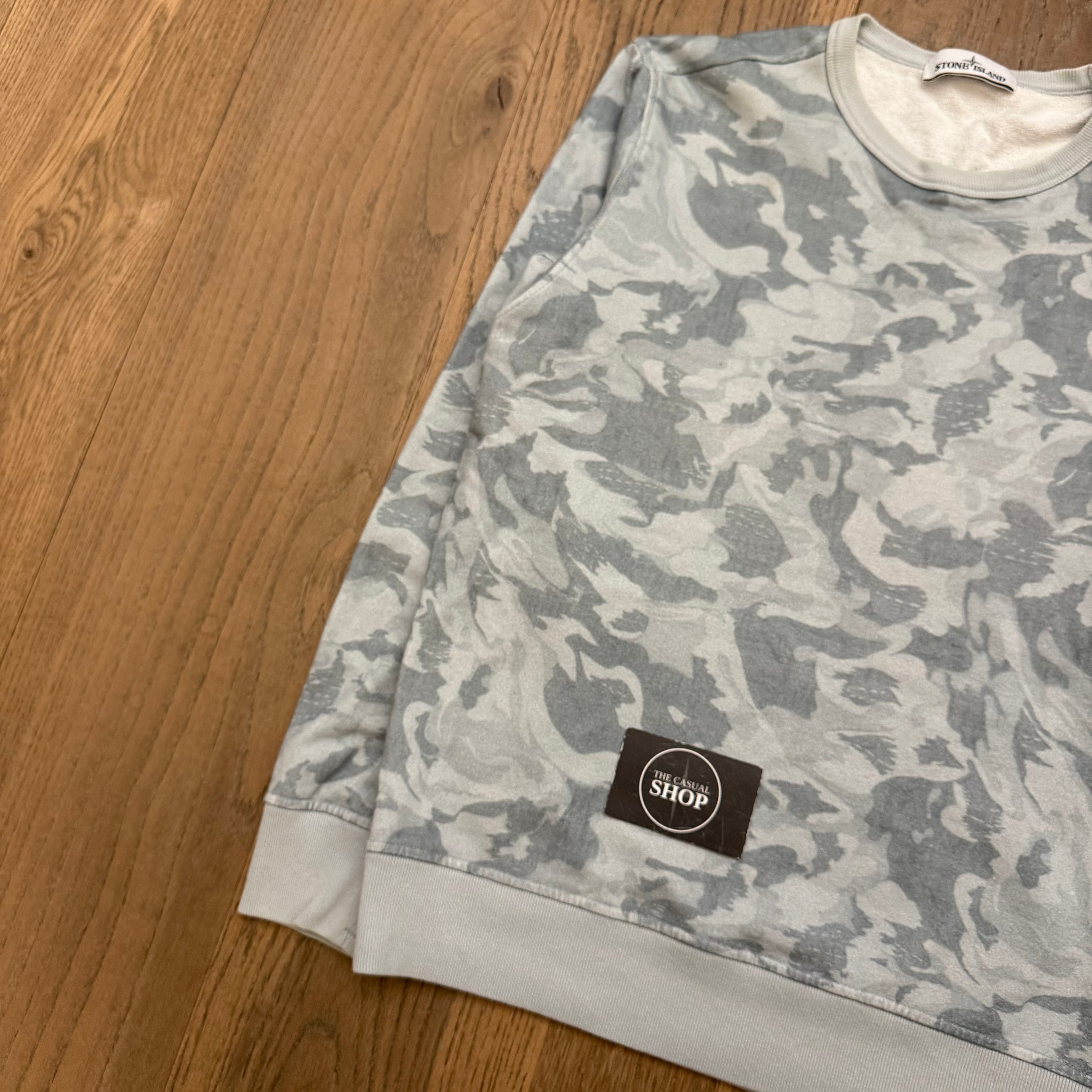 Stone Island Big loom camo sweat - M
