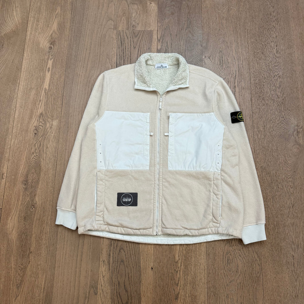 Stone Island Zipped wool lining sweat - 3XL