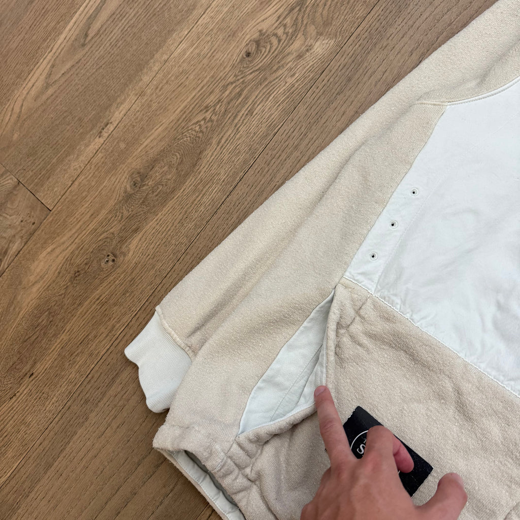 Stone Island Zipped wool lining sweat - 3XL