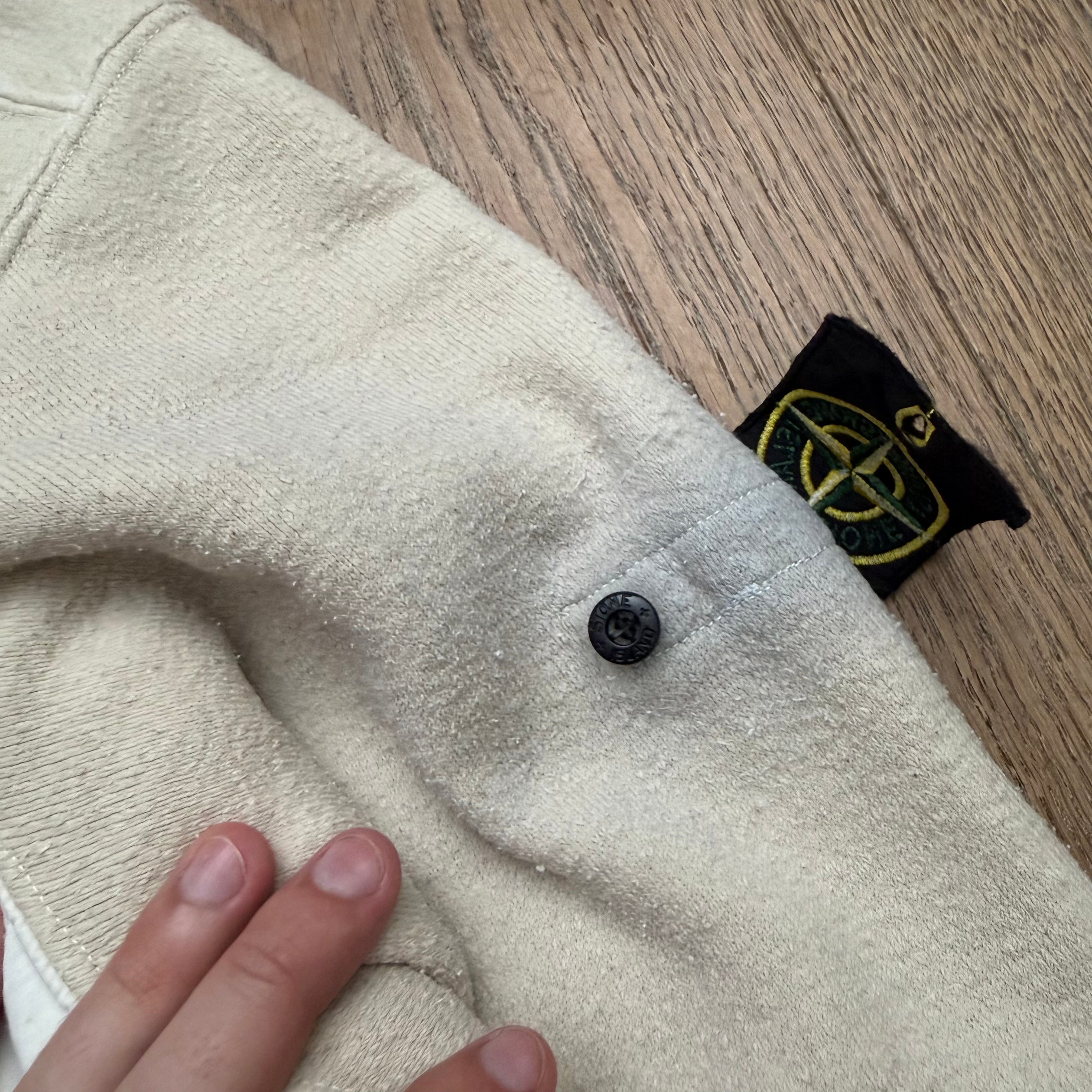 Stone Island Zipped wool lining sweat - 3XL