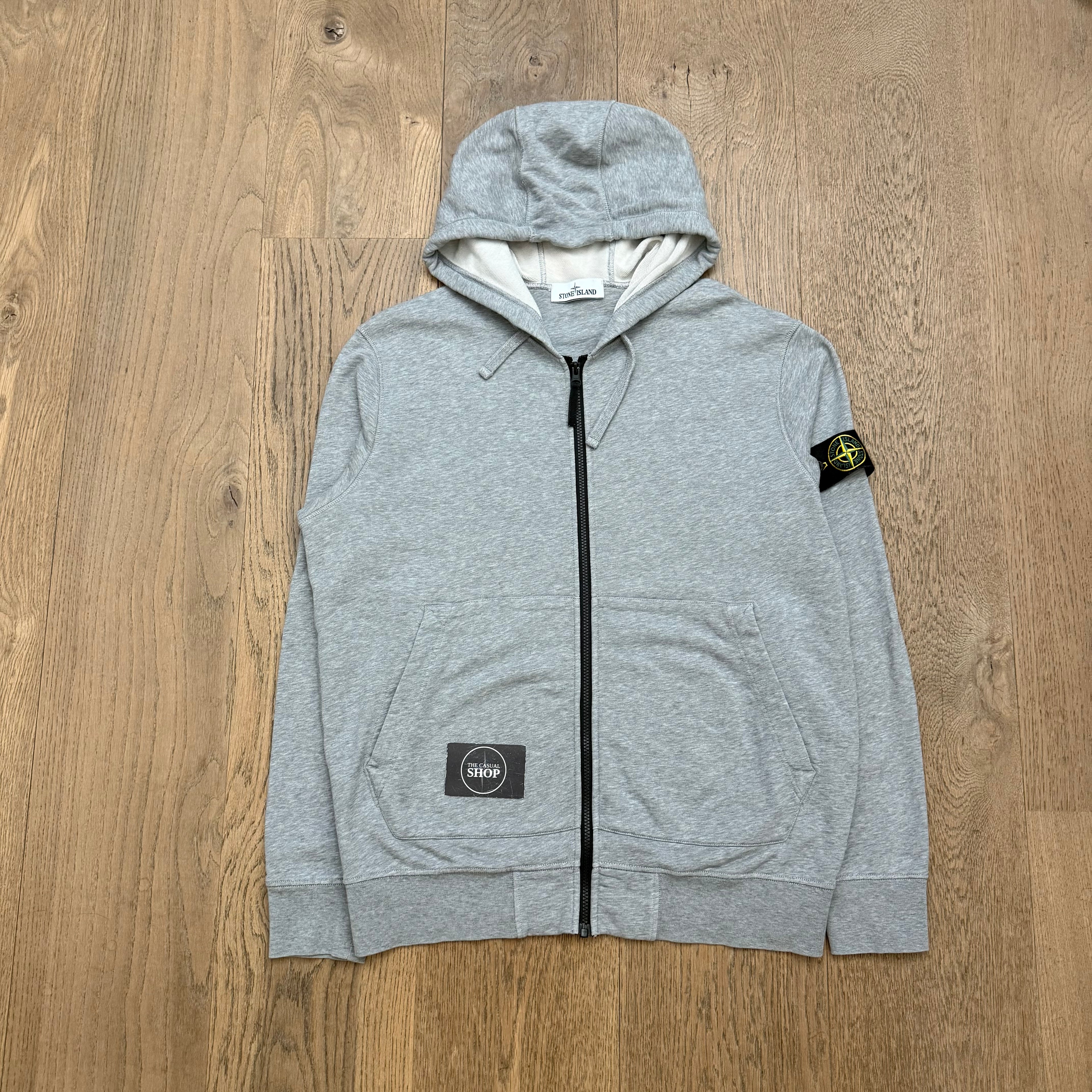 Stone Island Zipped hooded sweat - XL
