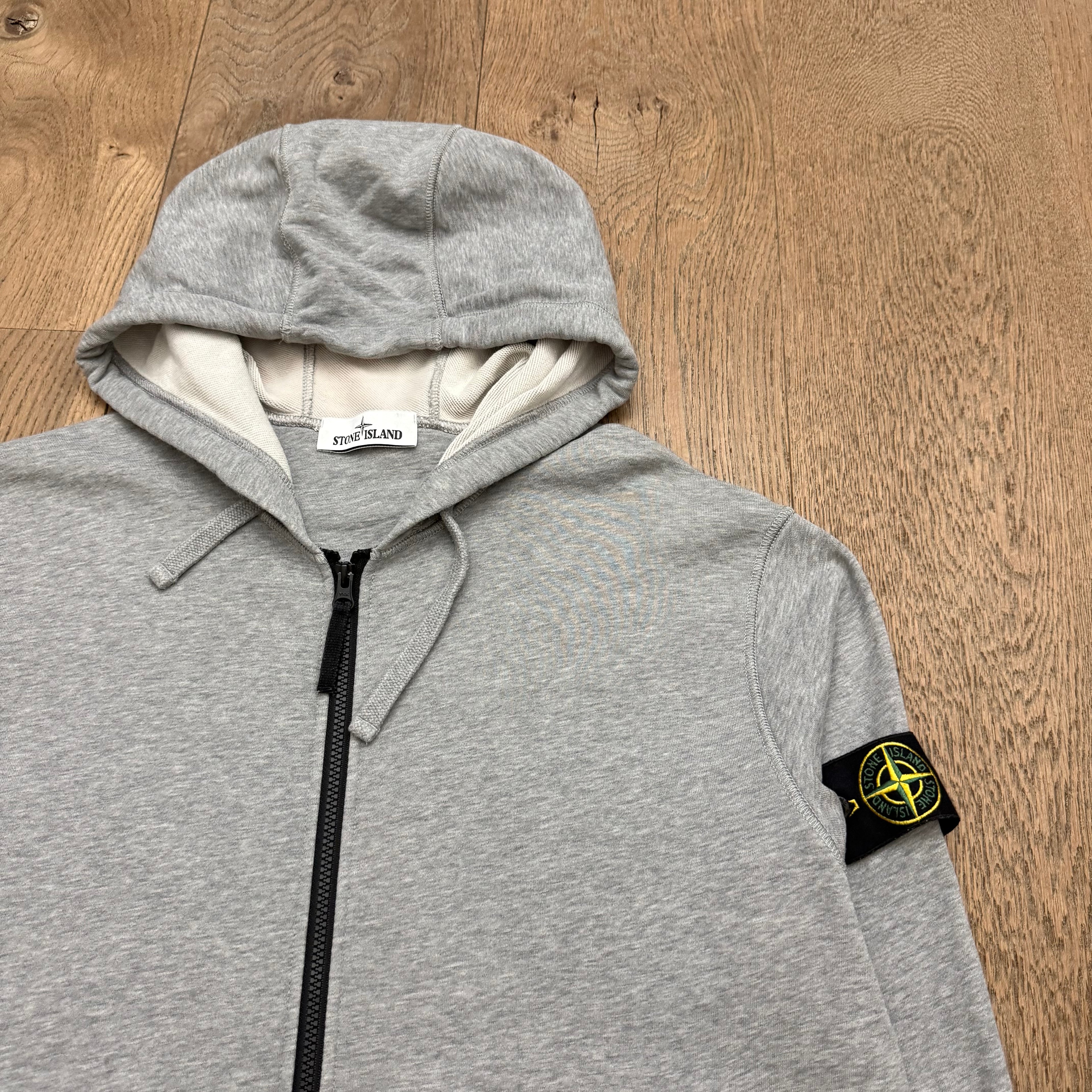Stone Island Zipped hooded sweat - XL