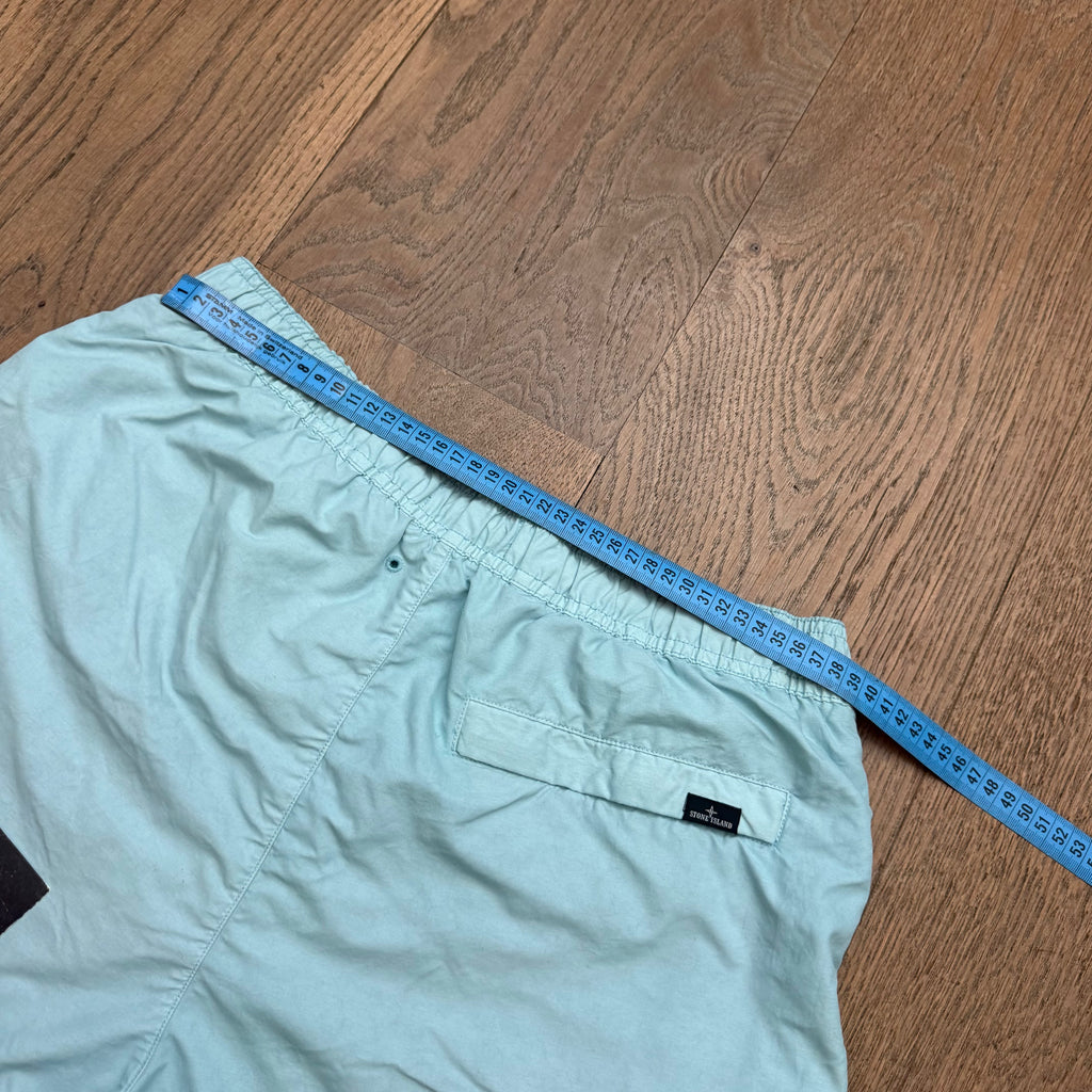 Stone Island Nylon embroidered swim short - M