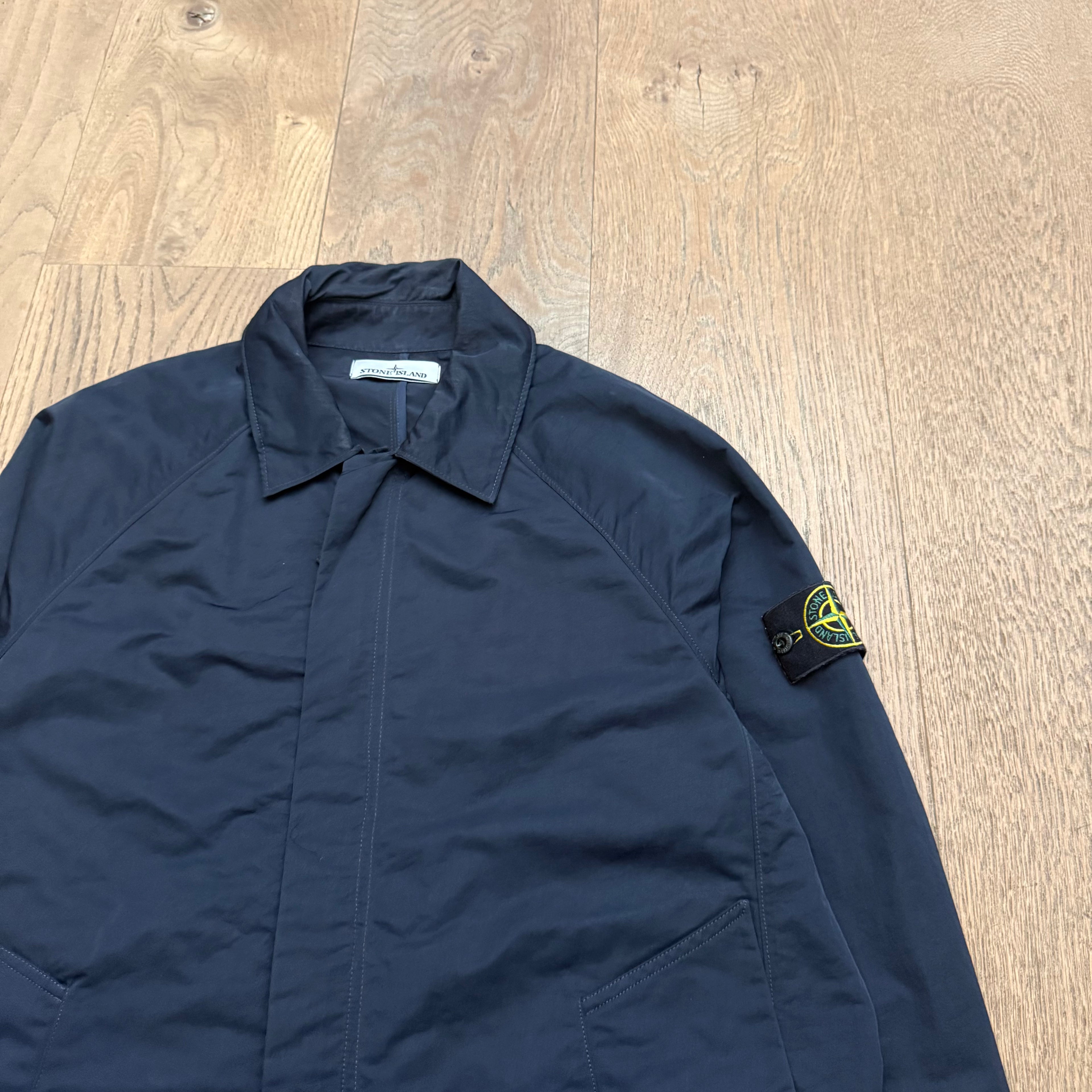 Stone Island Hyper dense nylon raso parka jacket - S fits M