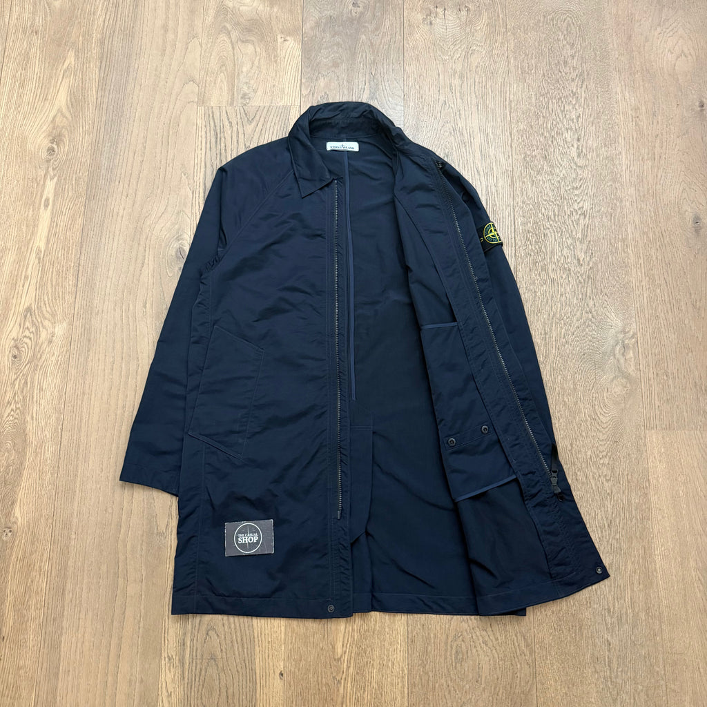 Stone Island Hyper dense nylon raso parka jacket - S fits M