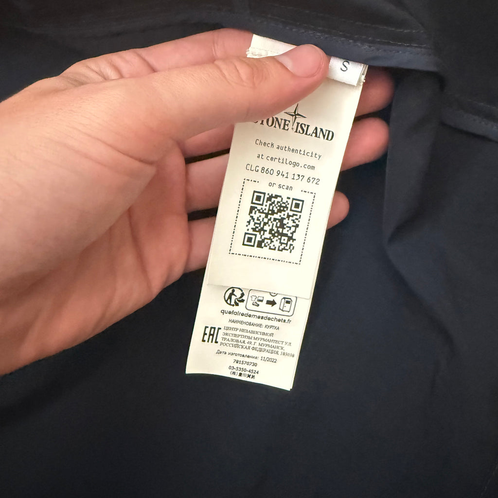 Stone Island Hyper dense nylon raso parka jacket - S fits M