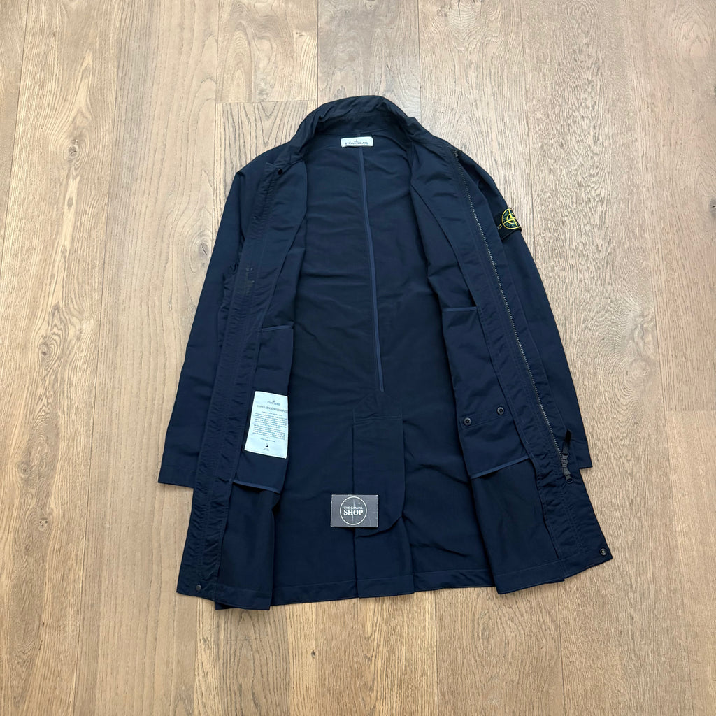 Stone Island Hyper dense nylon raso parka jacket - S fits M