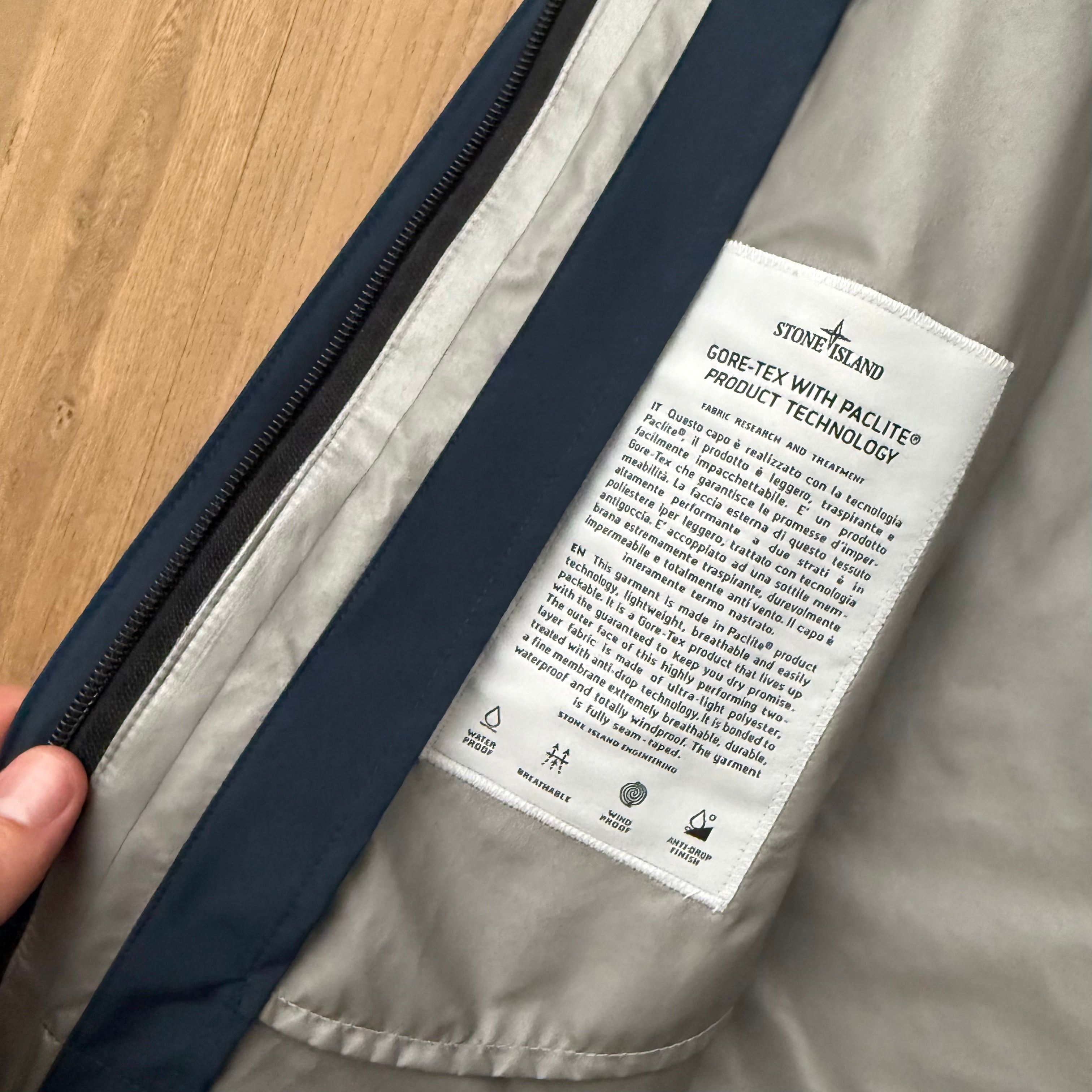Stone Island Gore-tex with paclite jacket - L